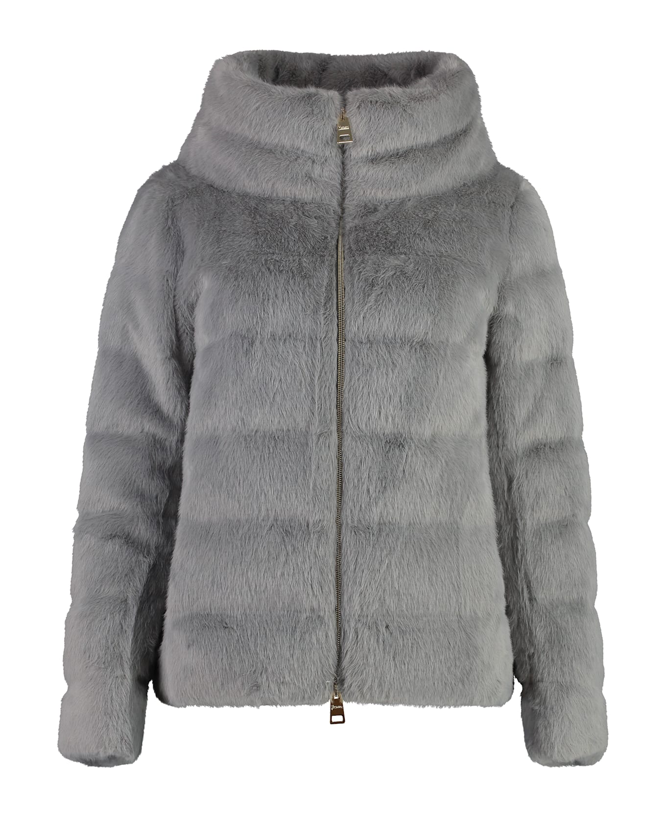 Herno Vegan Fur Jacket - grey
