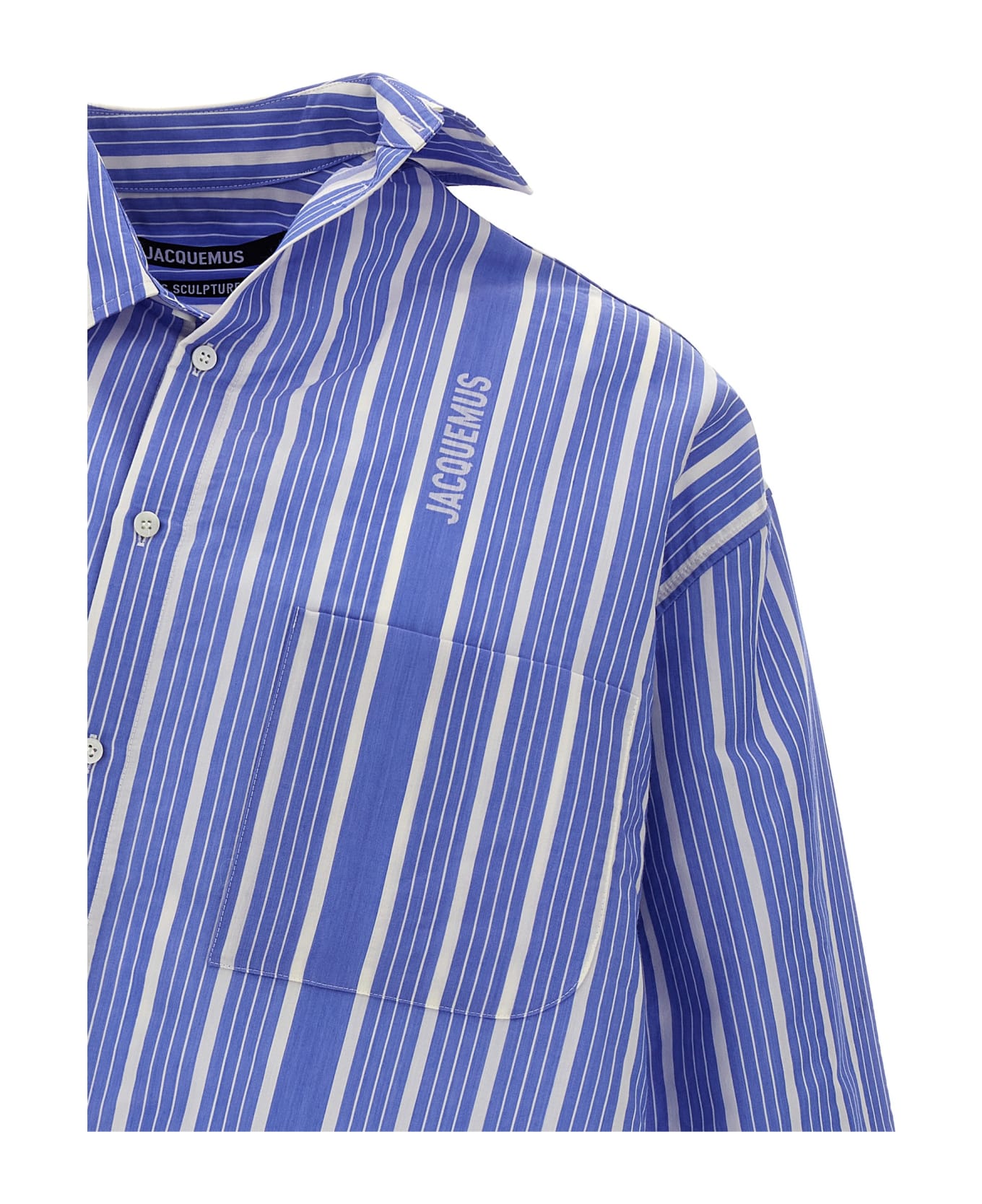 Jacquemus 'cuadro' Shirt - Light Blue シャツ