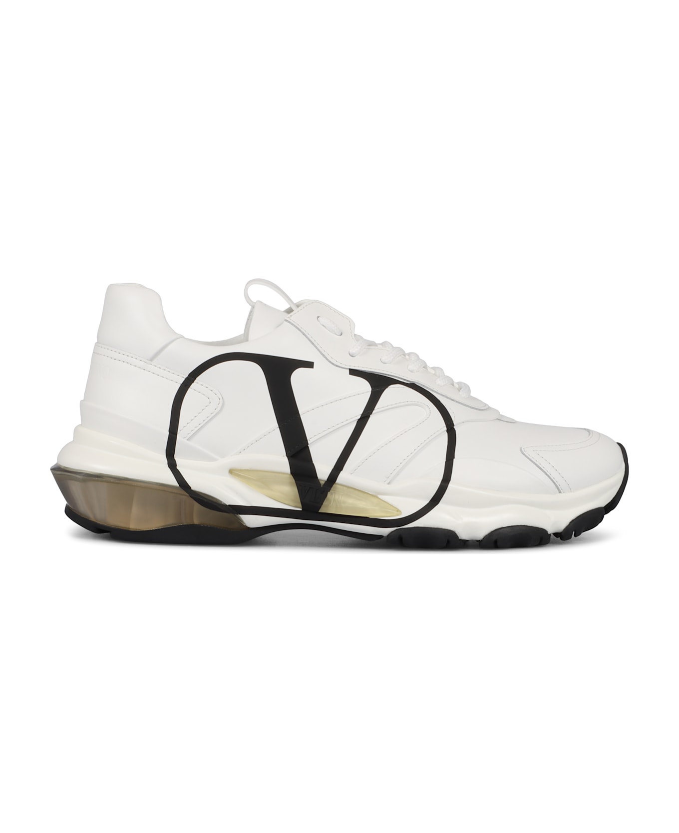 Valentino Garavani - Leather Sneakers - White