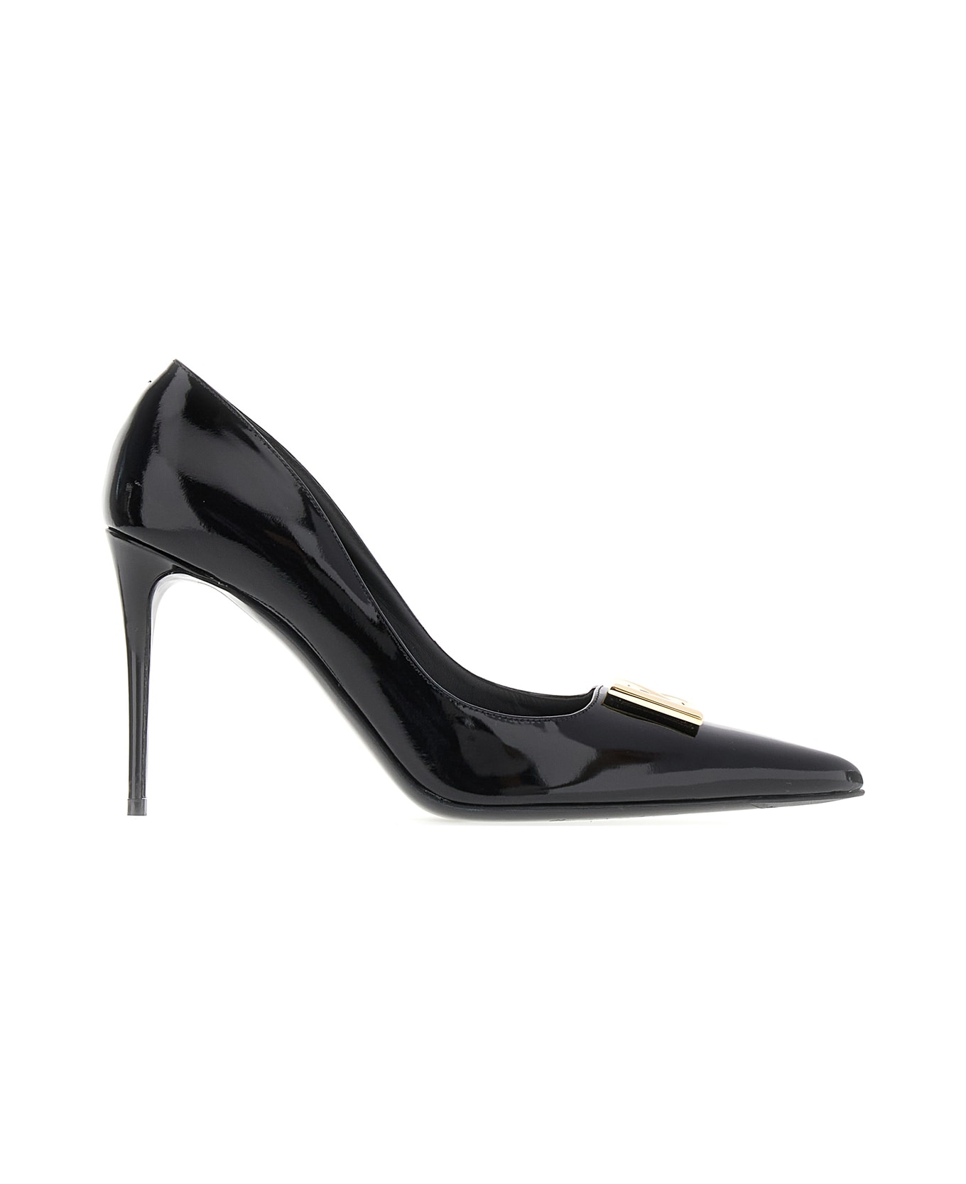 Dolce & Gabbana Black Leather Pumps - 80999