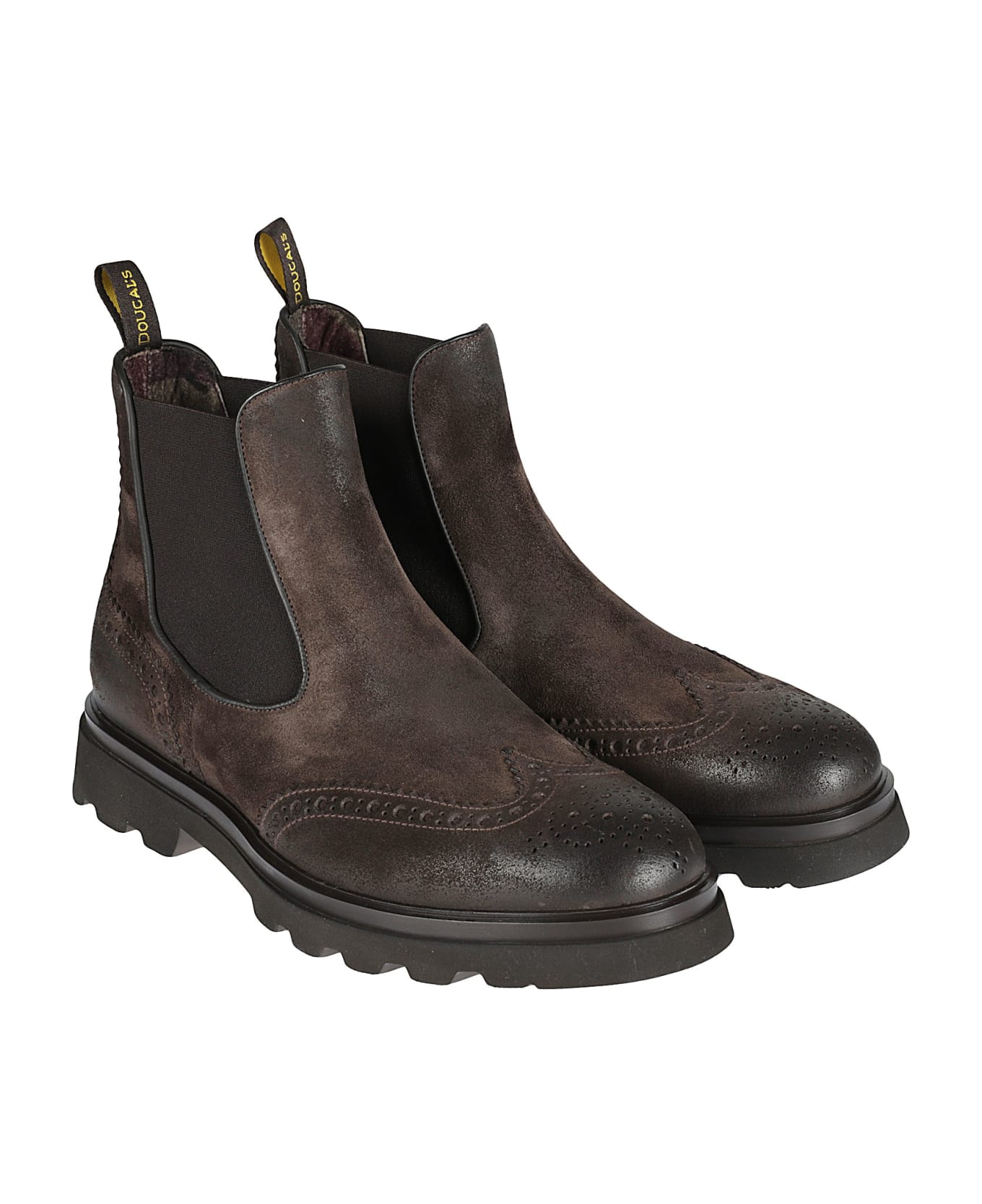 Doucal's Coda Rondine Chelsea Boots - Testa Moro/fondo Testa Moro