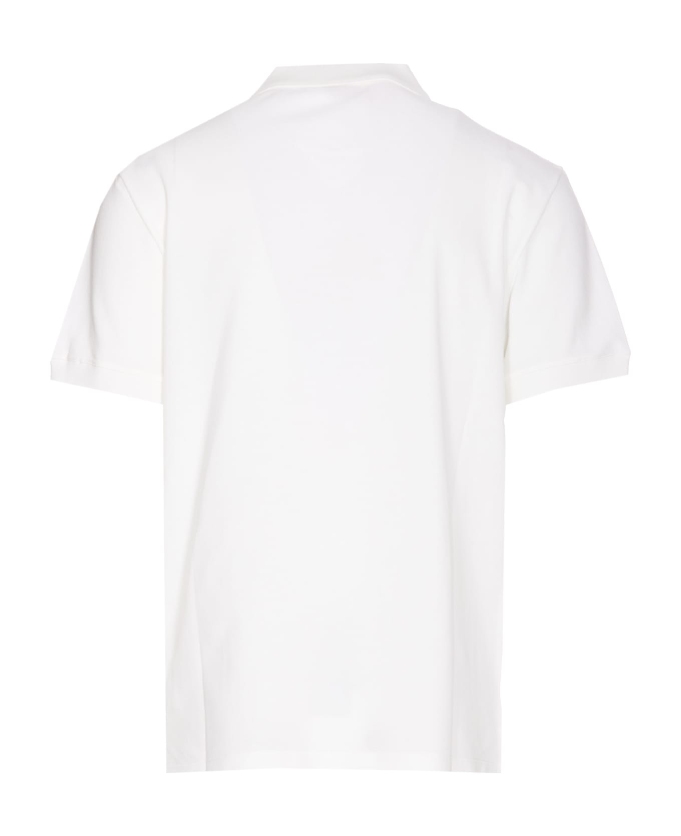 Alexander McQueen Logo Polo Shirt - White
