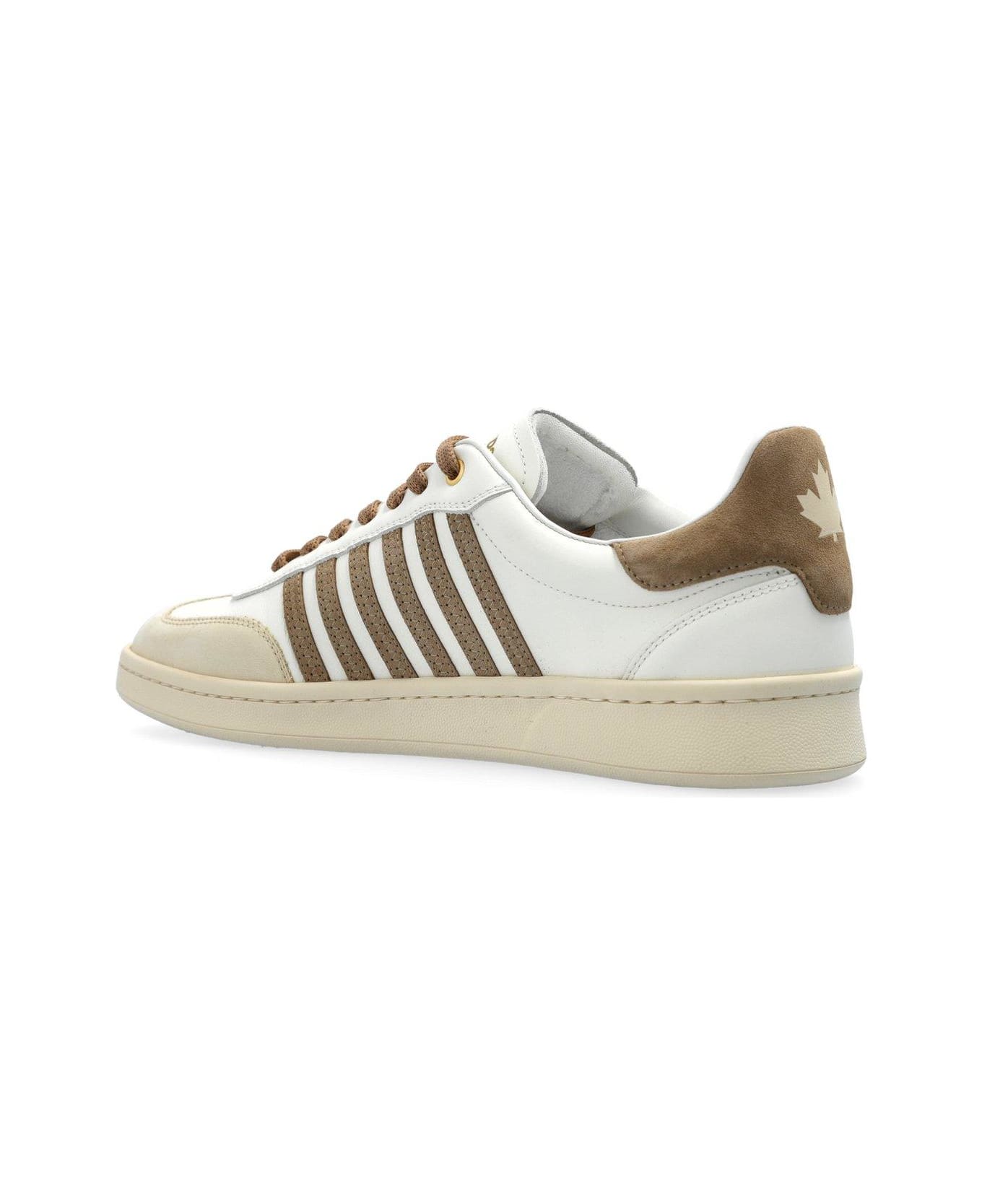 Dsquared2 Boxer Lace-up Sneakers - BIANCO