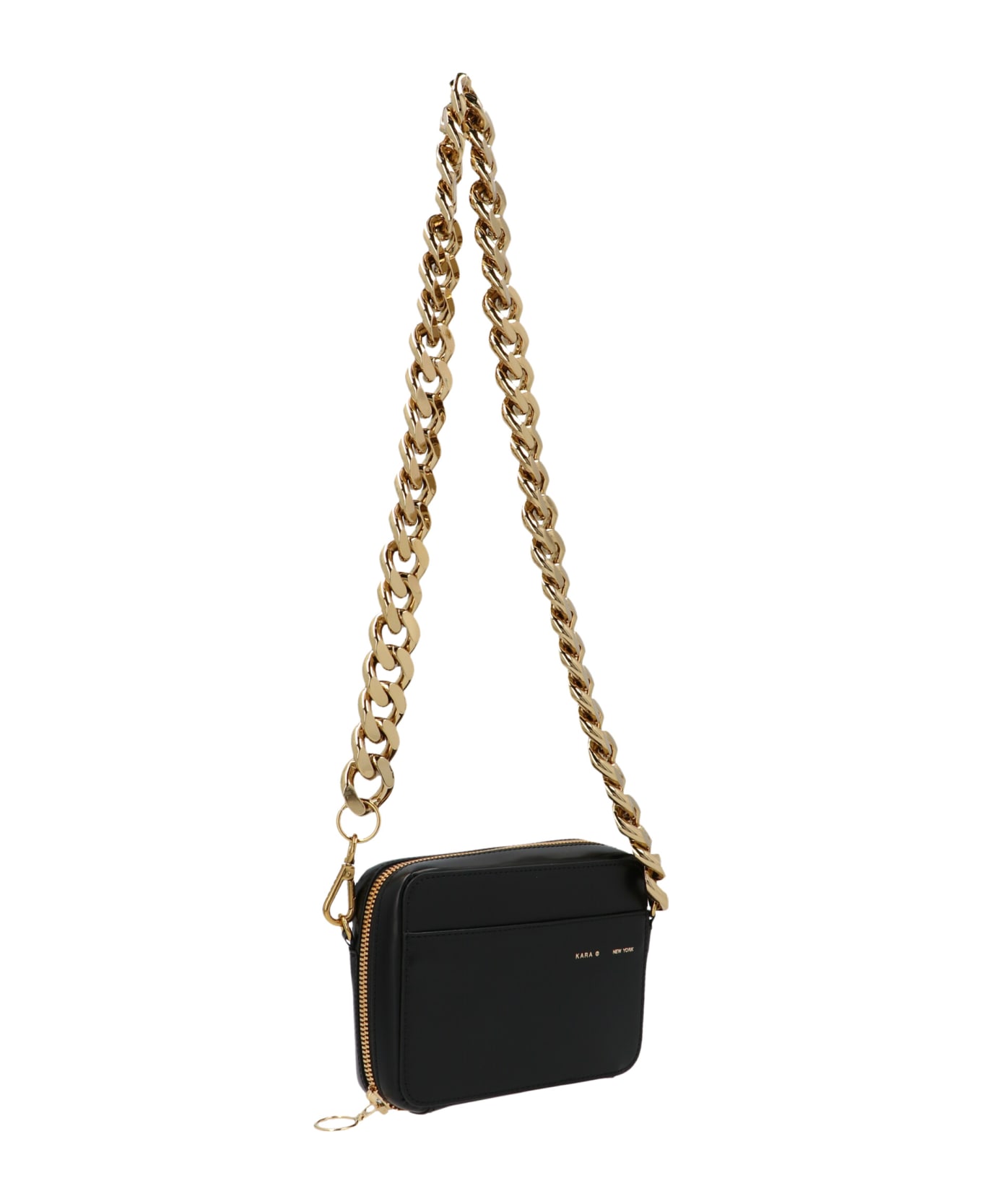 Kara 'chain' Bag - Black Gold ショルダーバッグ