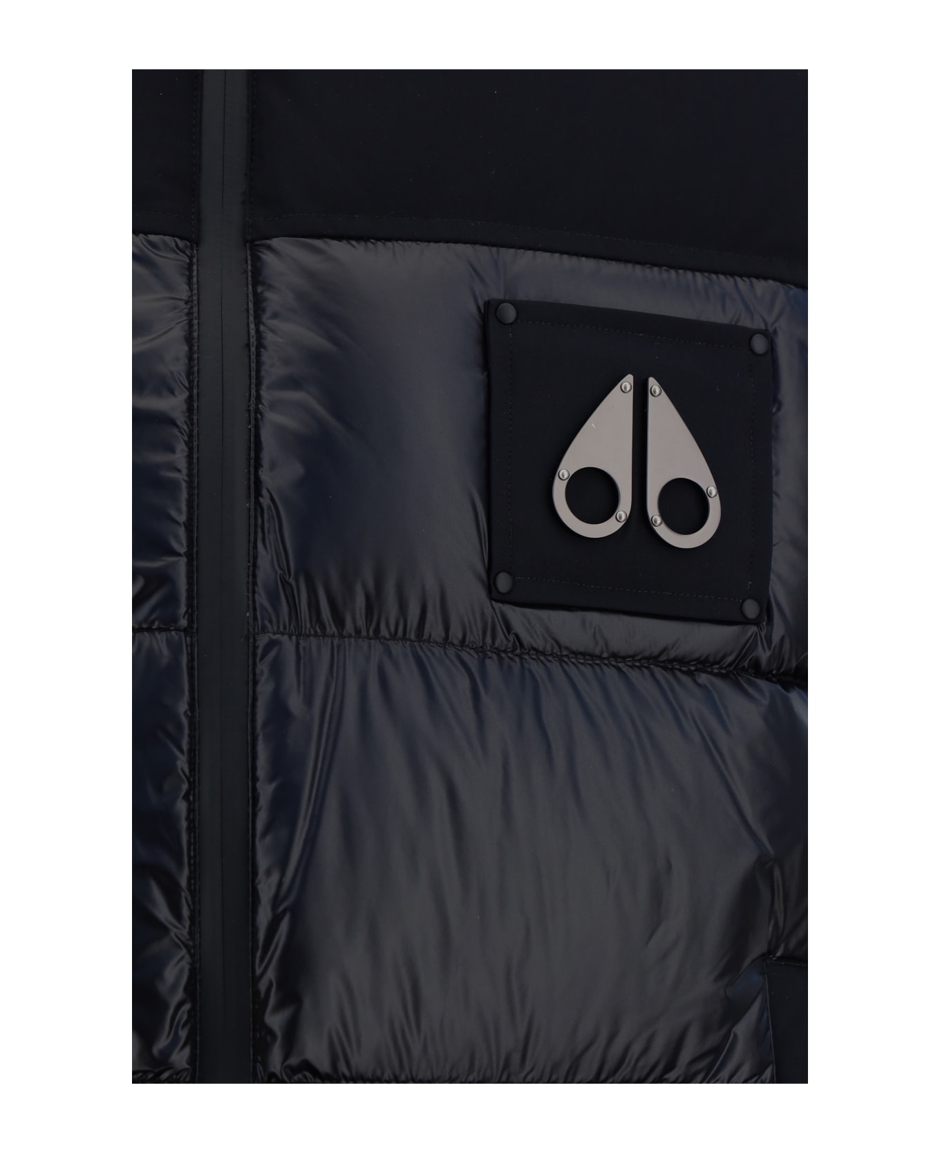 Moose Knuckles Victory Peak Down Vest - BLACK