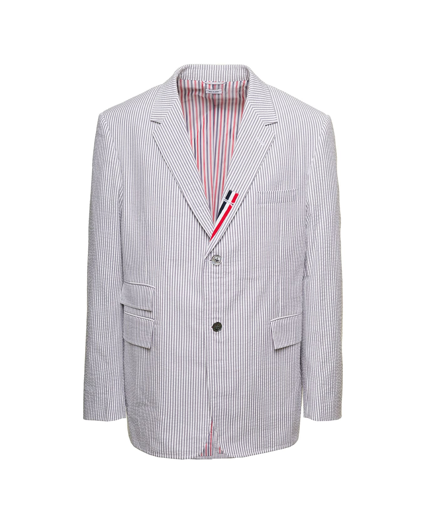 Thom Browne Striped Jacket - Grey