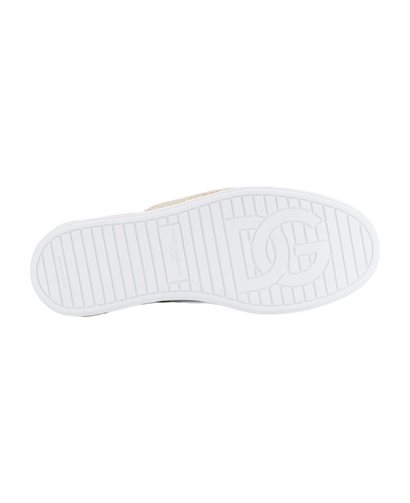 N9002 colour-block sneakers Grün Portofino Calf Leather Sneaker - Beige
