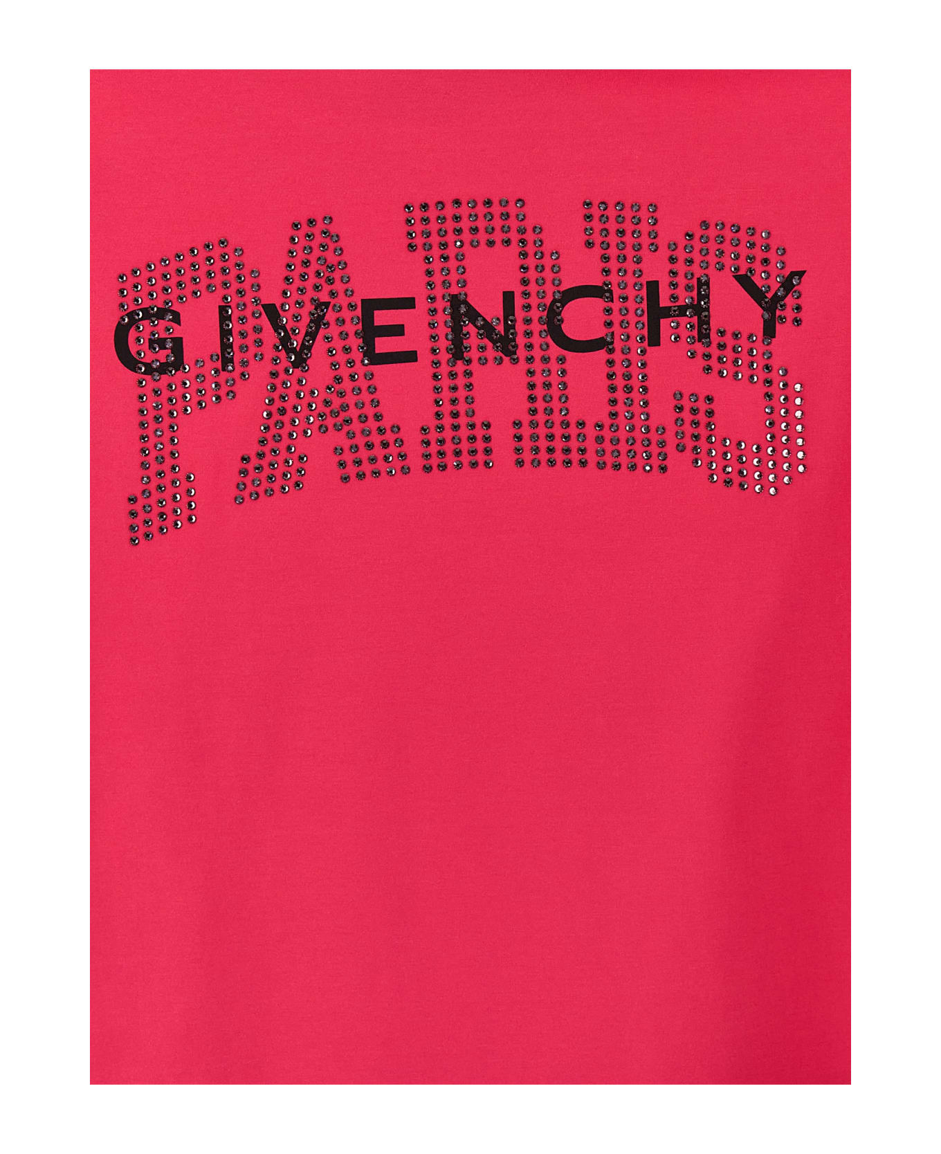 Givenchy Logo T-shirt - Fuchsia