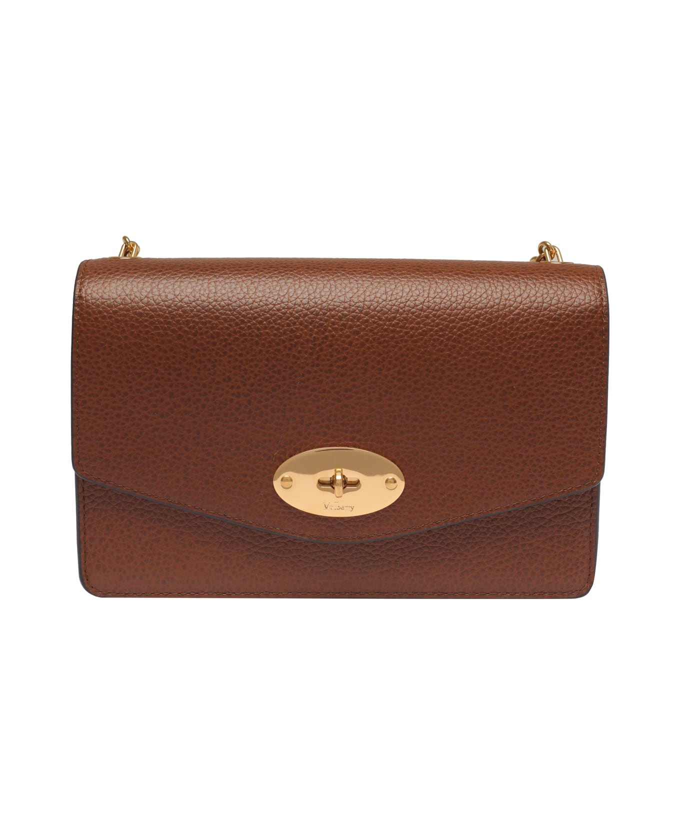 Mulberry Darley Two Tone Shoulder Bag - Brown