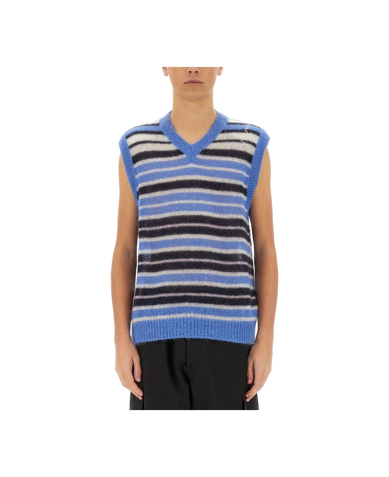 Marni Mohair Blend Vest - MULTICOLOUR
