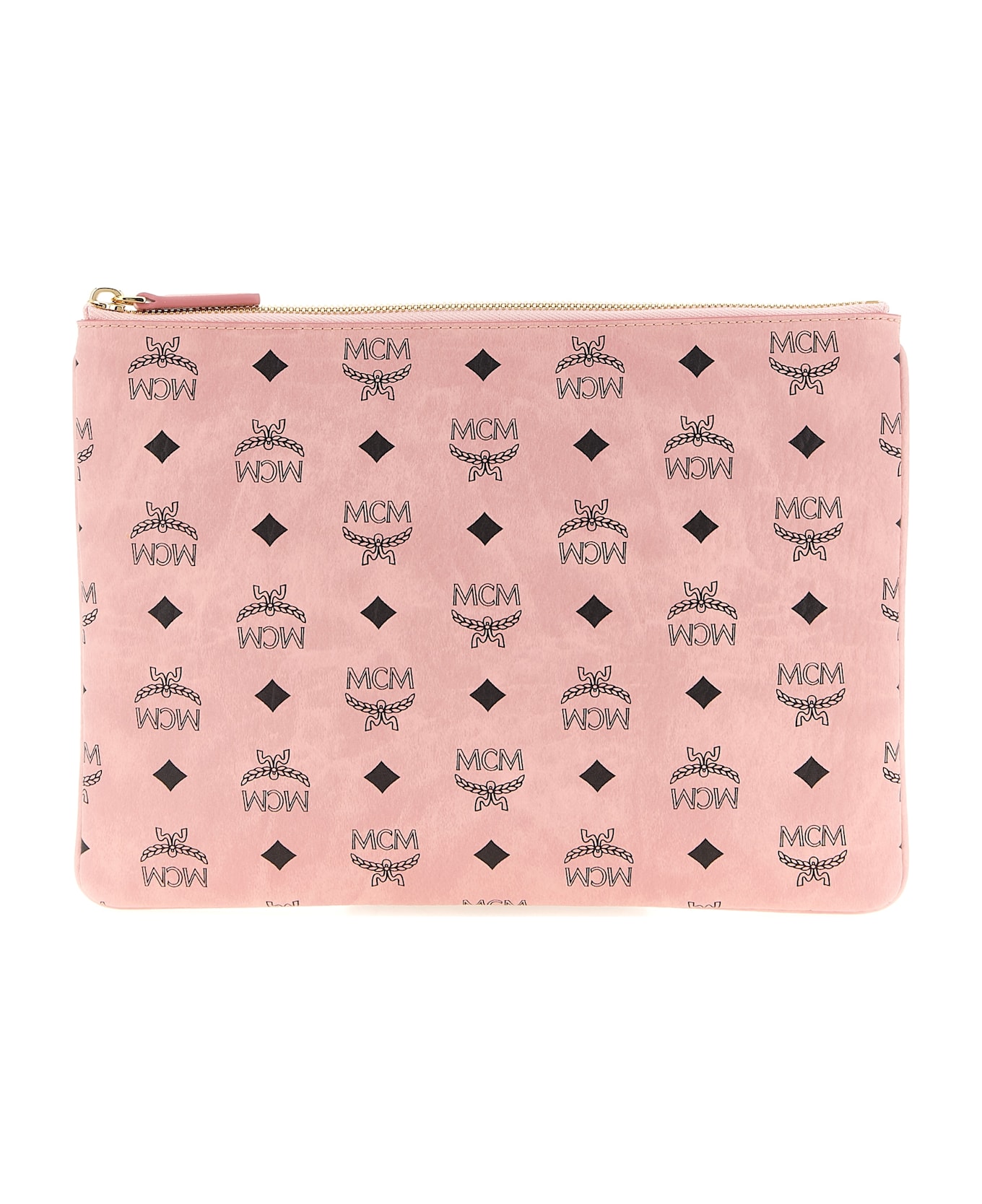 MCM 
pouch
 Medium Shoulder Bag - Pink