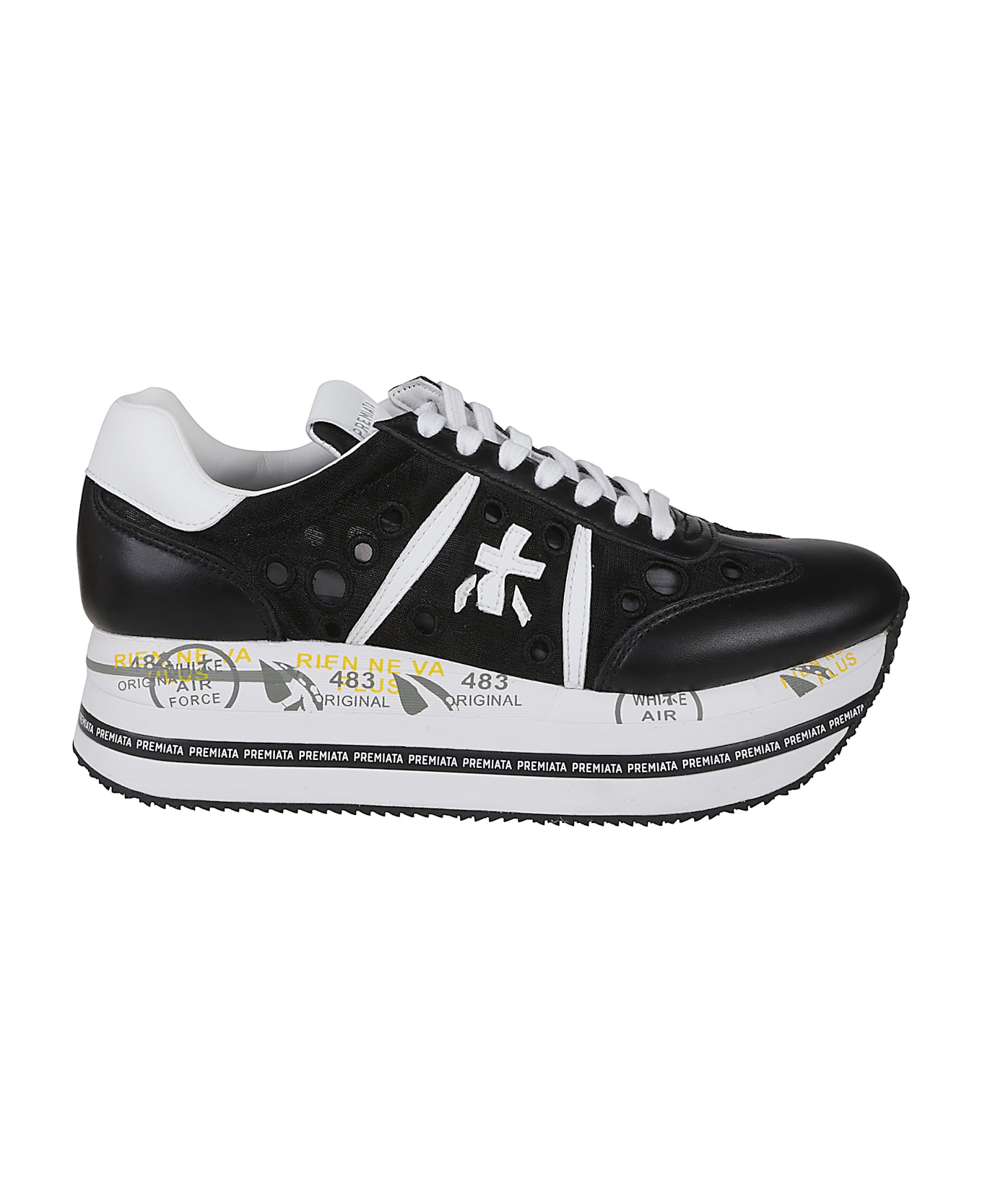 Premiata Beth Sneakers - Black スニーカー