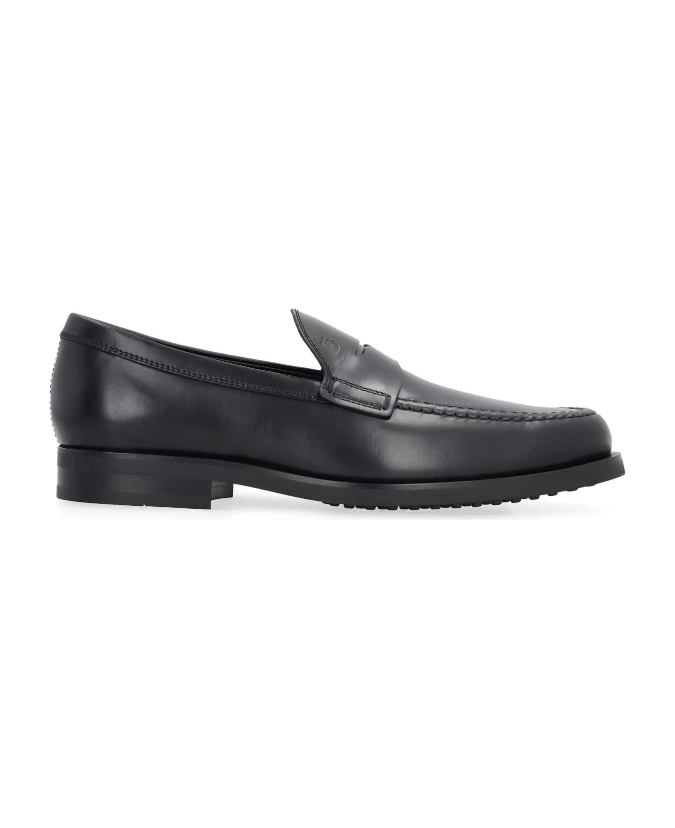 Tod
s Leather Loafers - Black