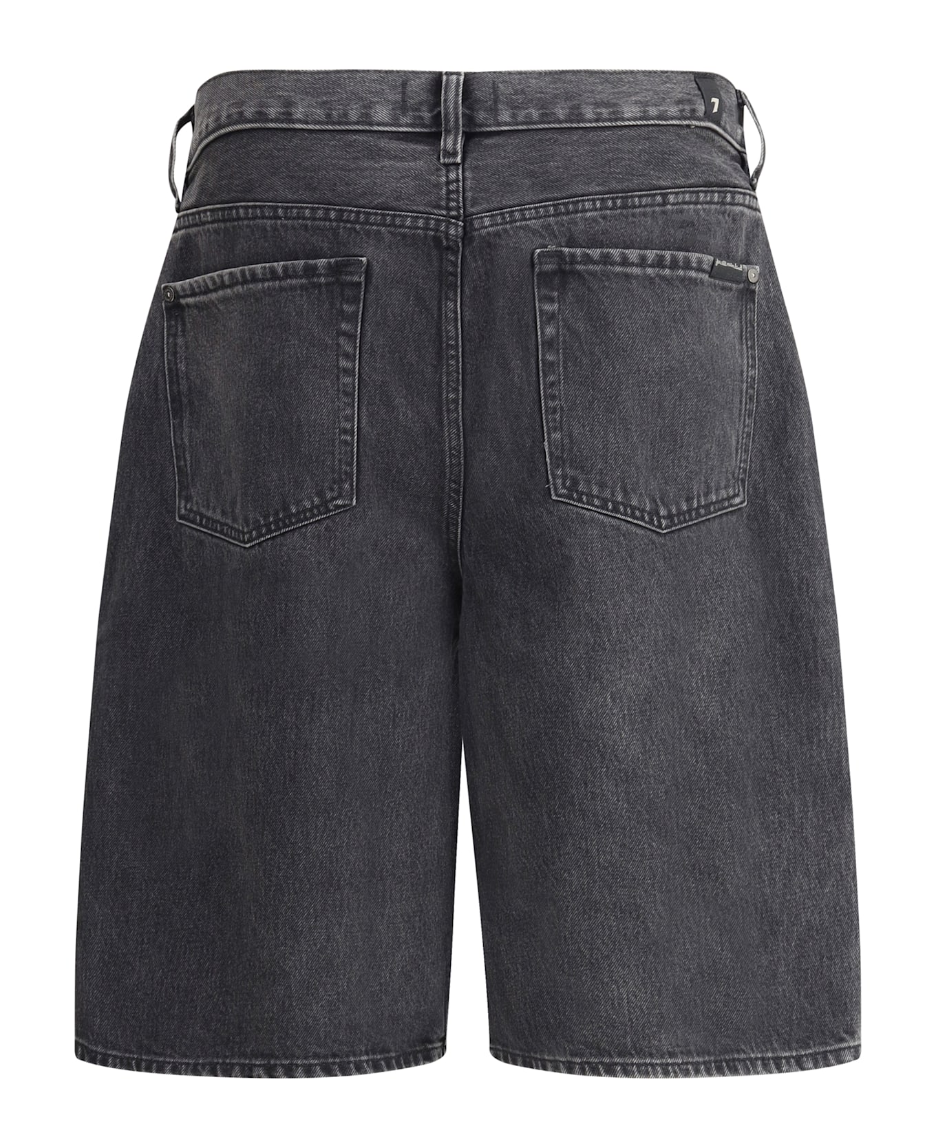 7 For All Mankind Denim Caviar Shorts