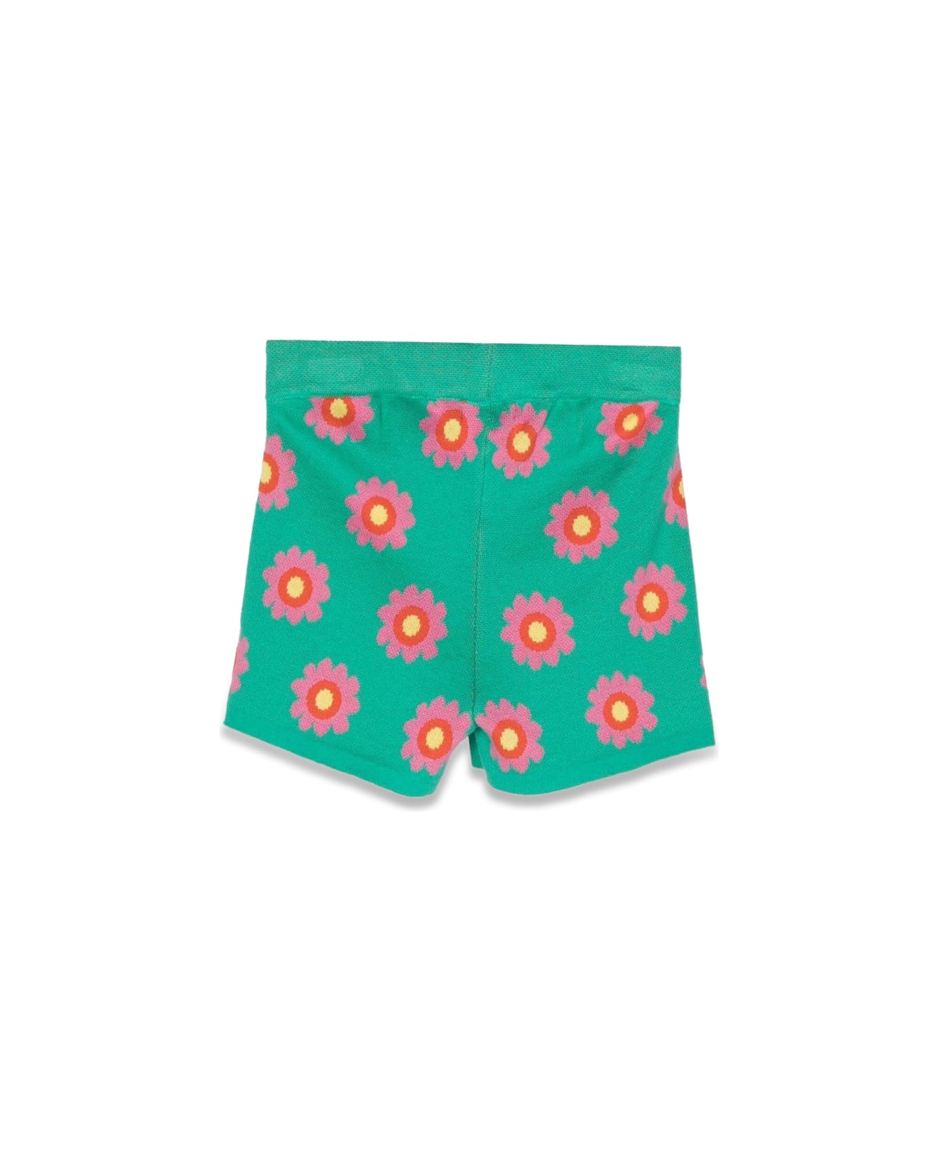 Stella McCartney Knitted Flower Shorts - MULTICOLOUR