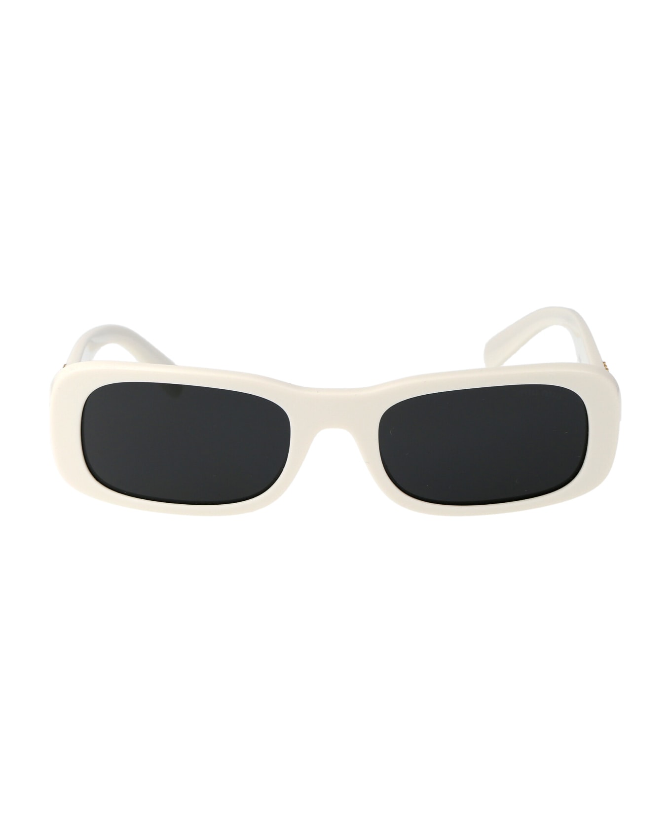 Miu Miu Eyewear 0mu 08zs Sunglasses - 1425S0 White Ivory