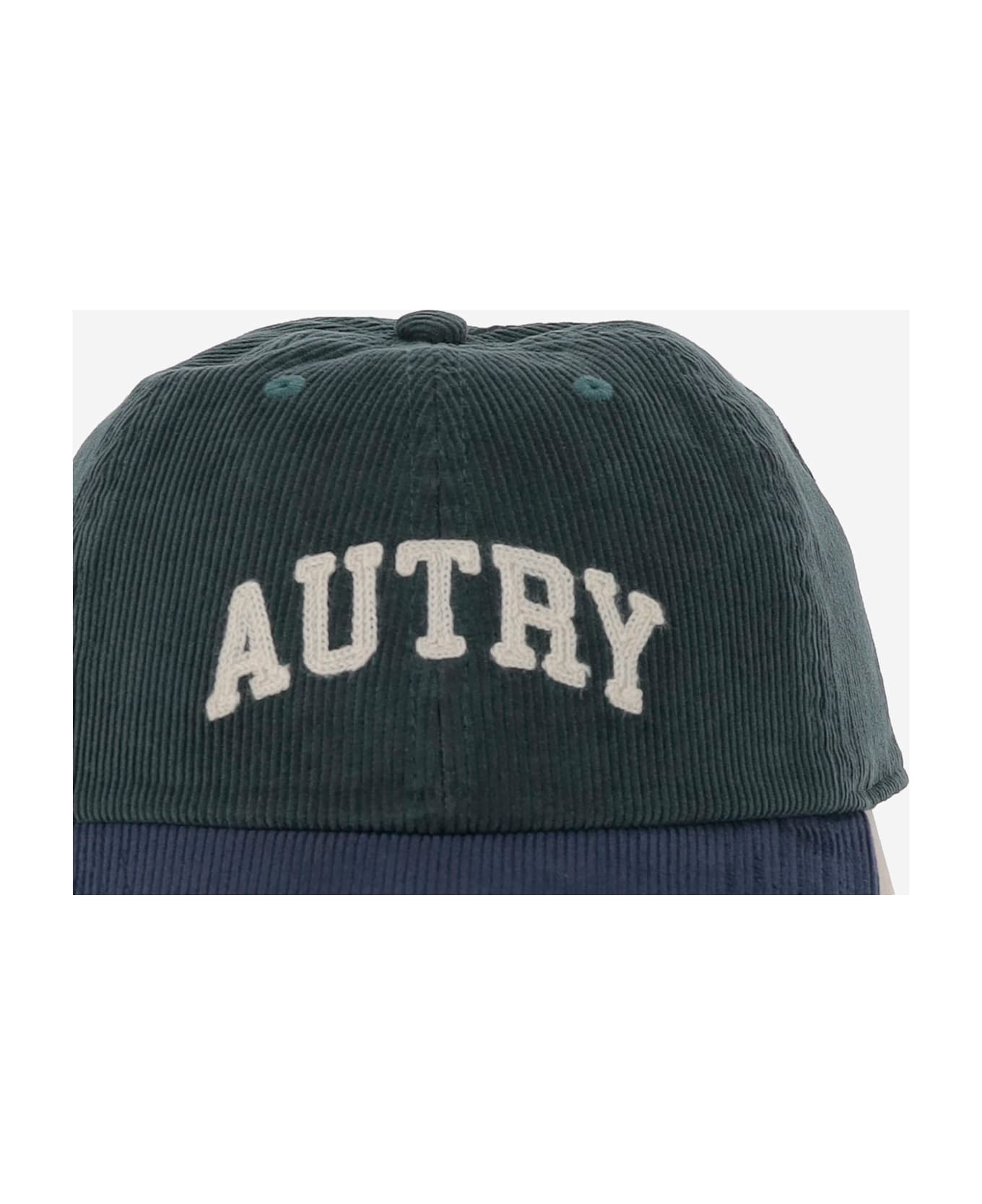 Autry Logo Velvet Hat - Conifer