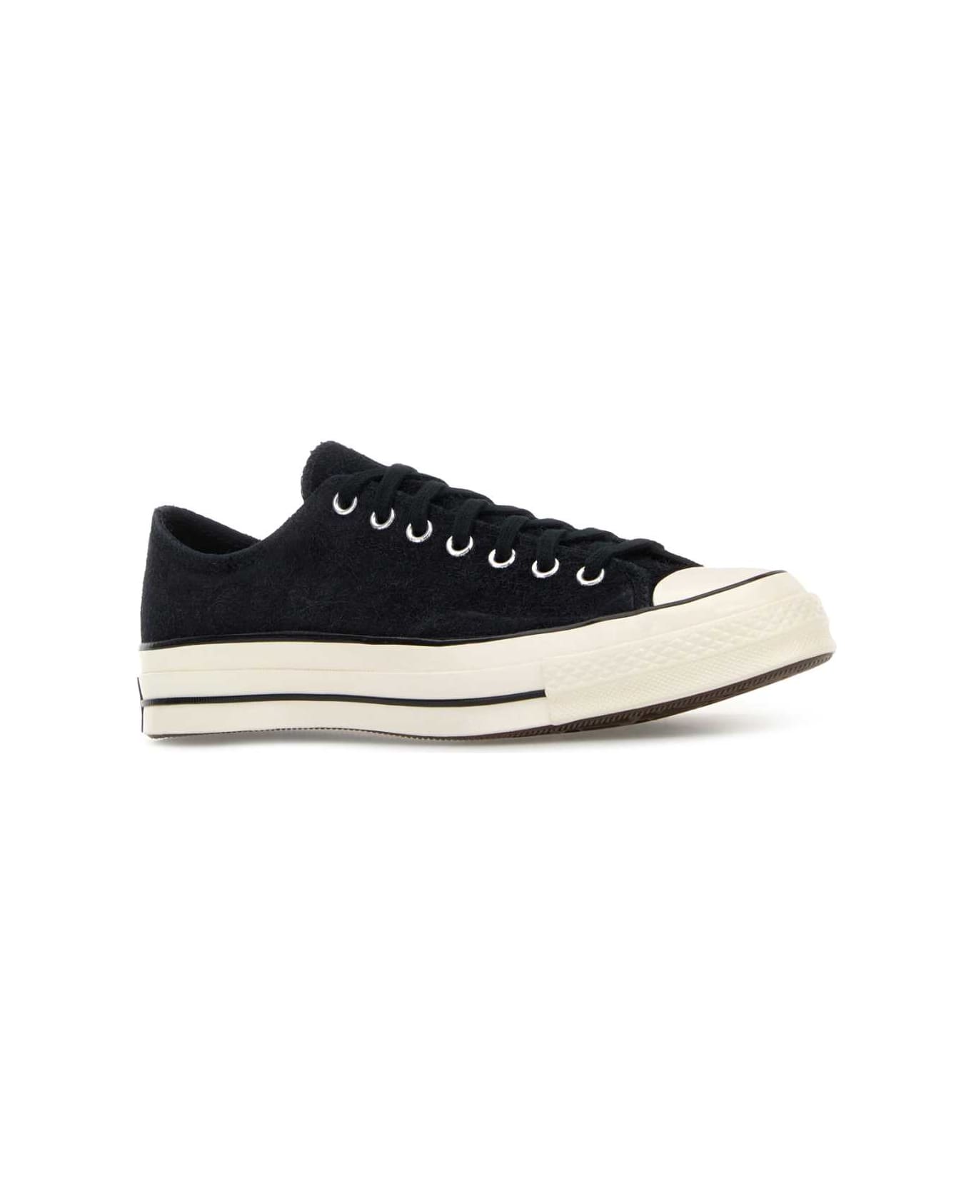 Converse Slate Flannel Chuck 70 Sneakers - Black