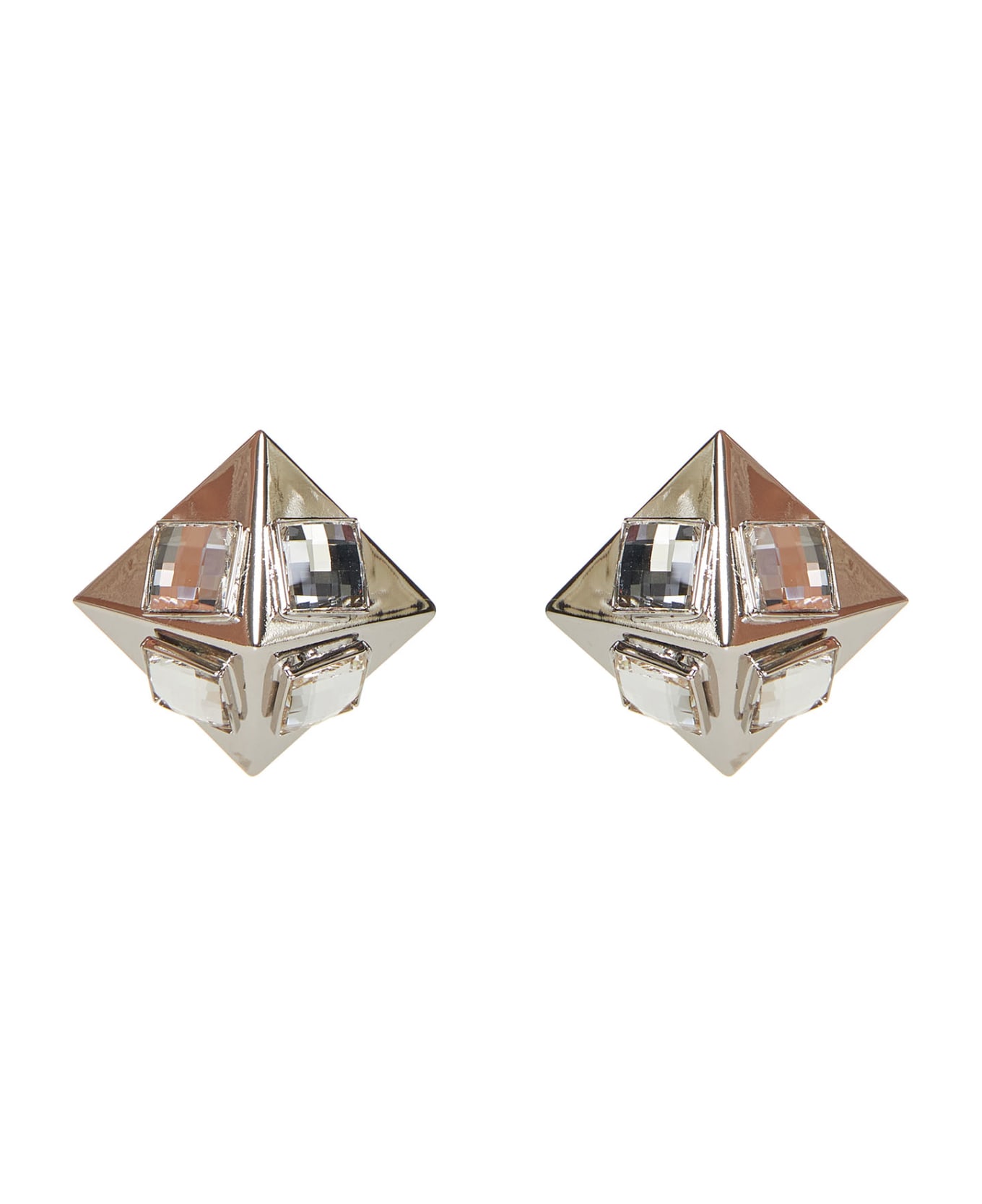 Alessandra Rich Earrings - Cry silver