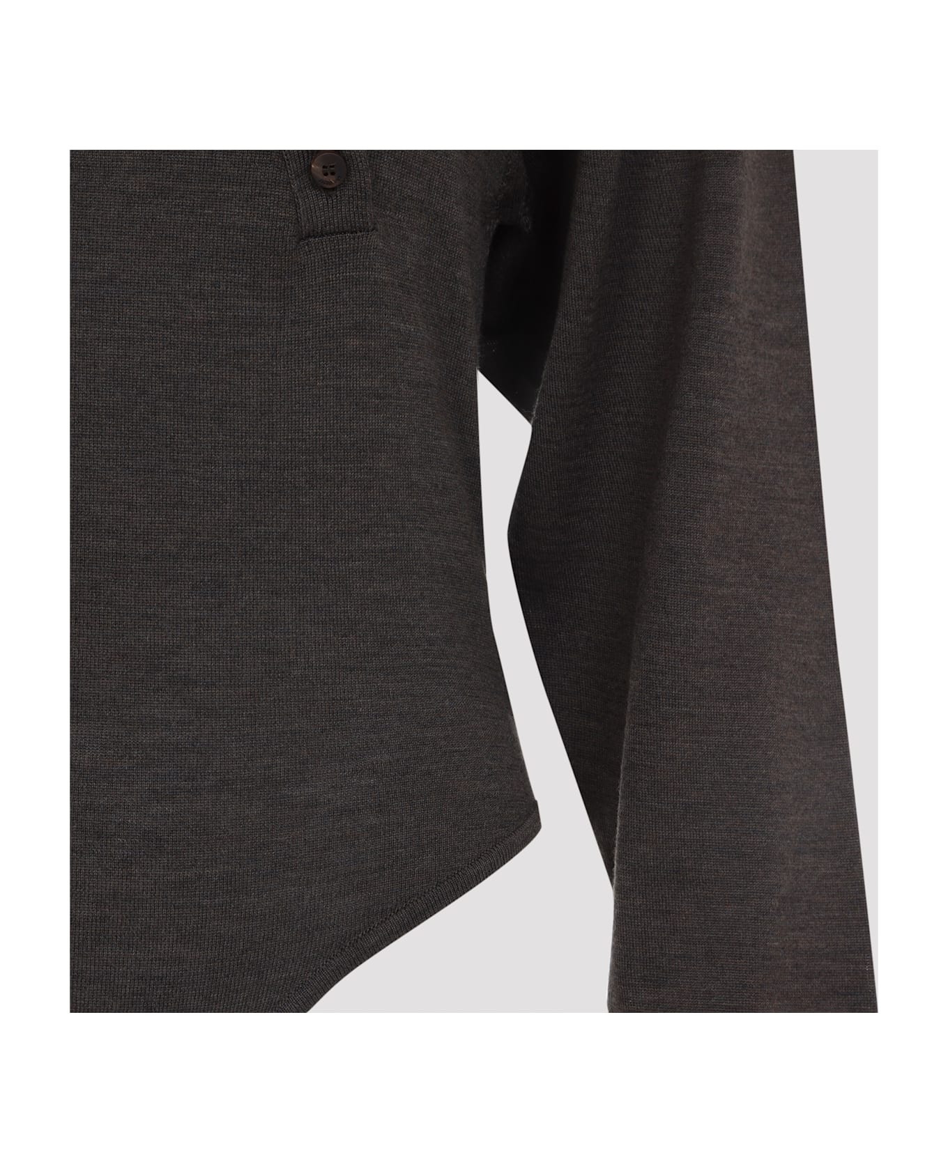 Jacquemus The Tordu Body - Dark Brown