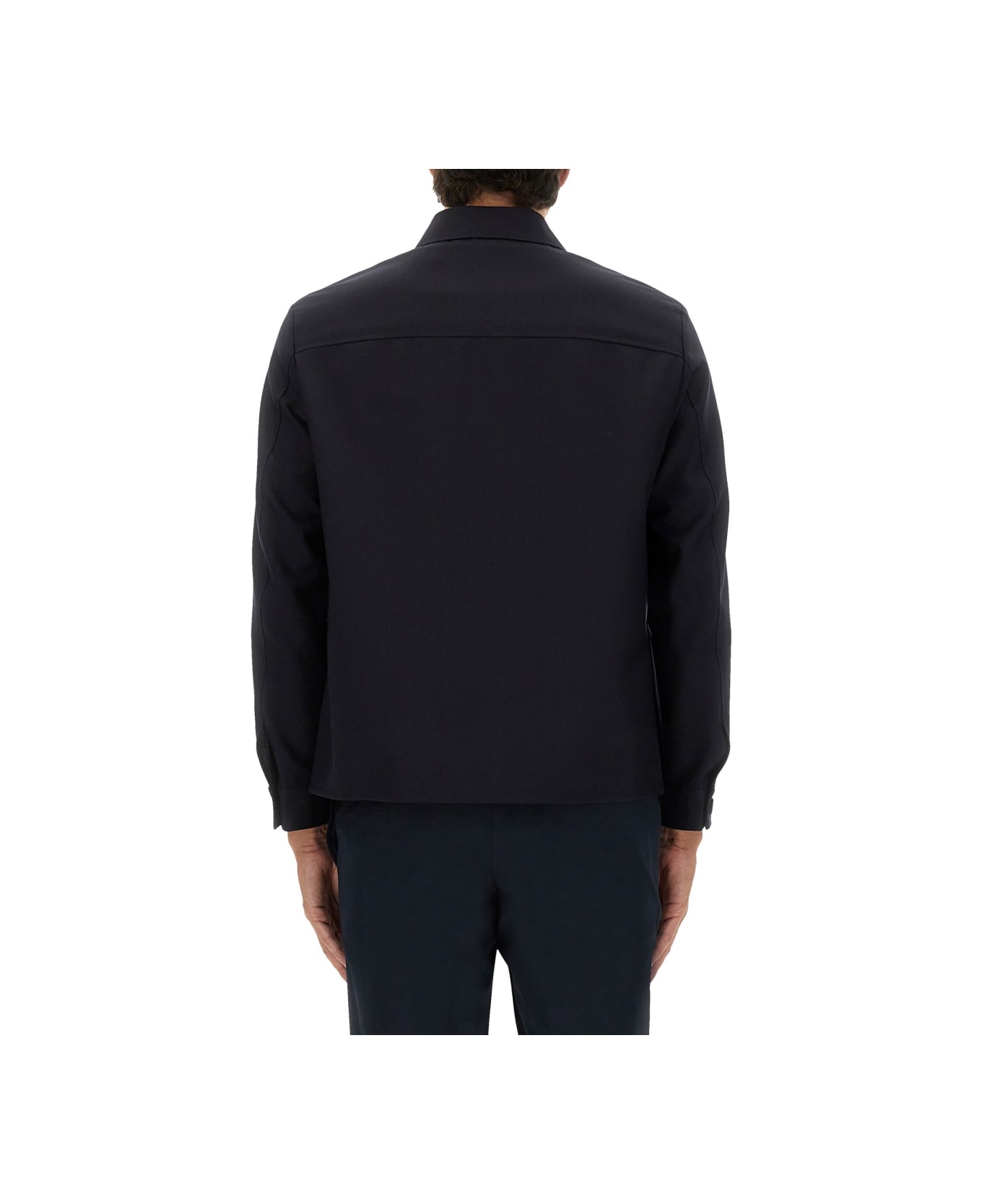 Hugo Boss Relaxed Fit Over Shirt - BLUE