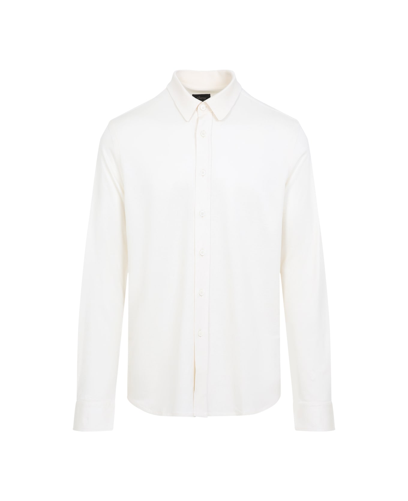 Brioni Ls Shirt - Ivory