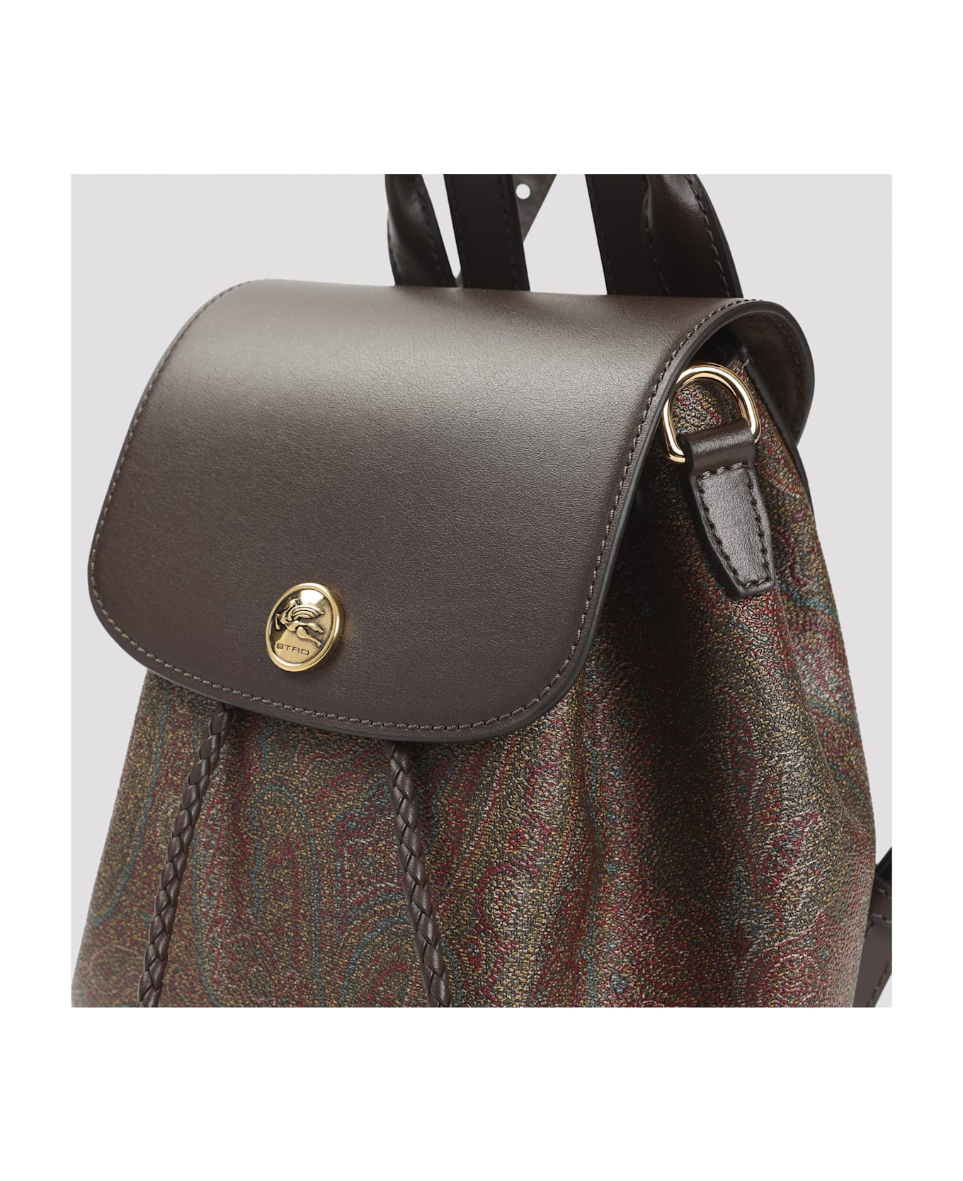 Etro Essential S Arnica Backpack - Marrone バックパック