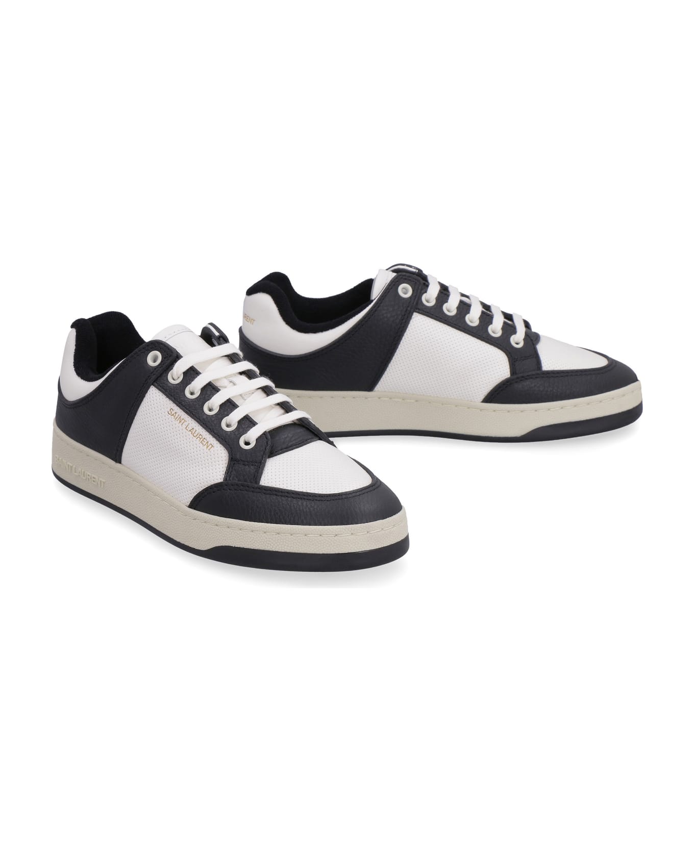 Saint Laurent Sl/61 Leather Low-top Sneakers - MULTICOLOUR