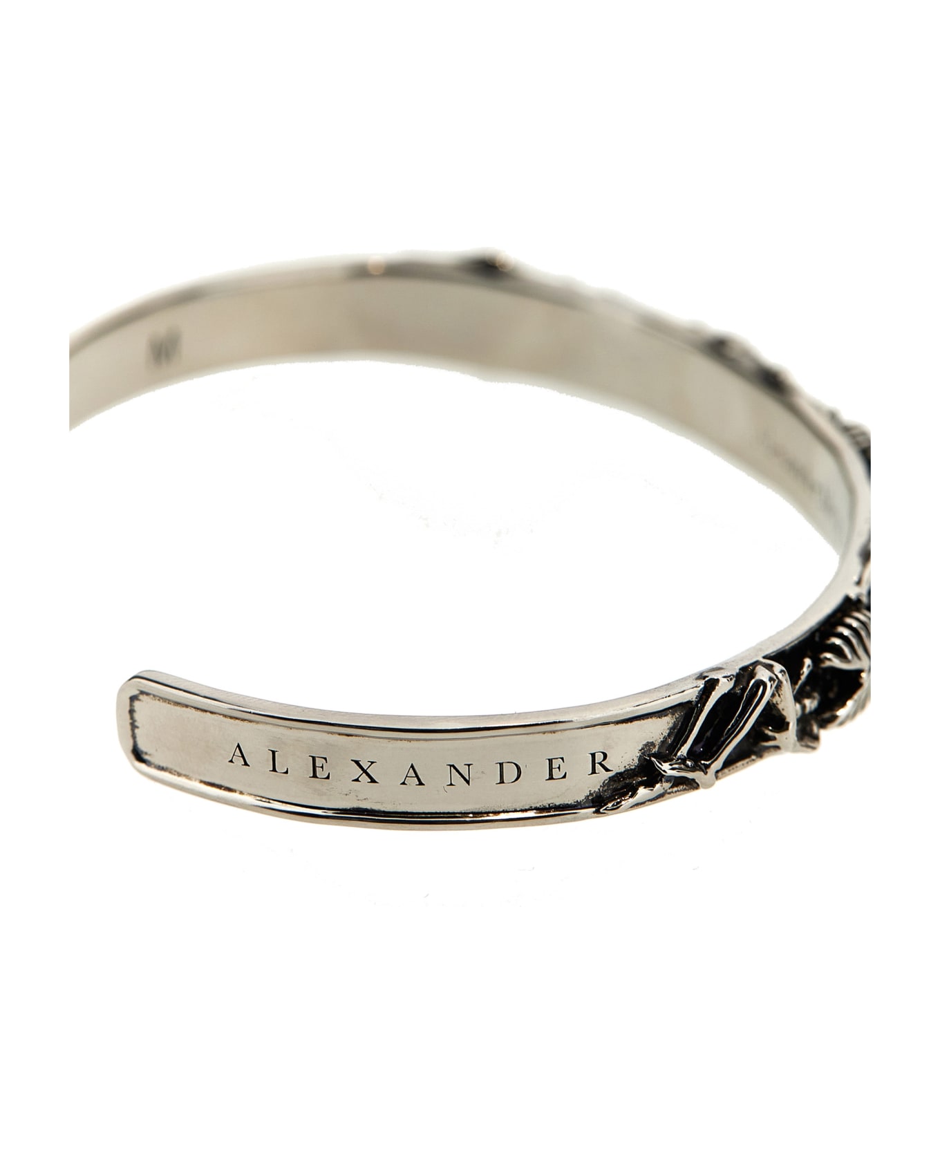Alexander McQueen Skeleton Bracelet - Silver