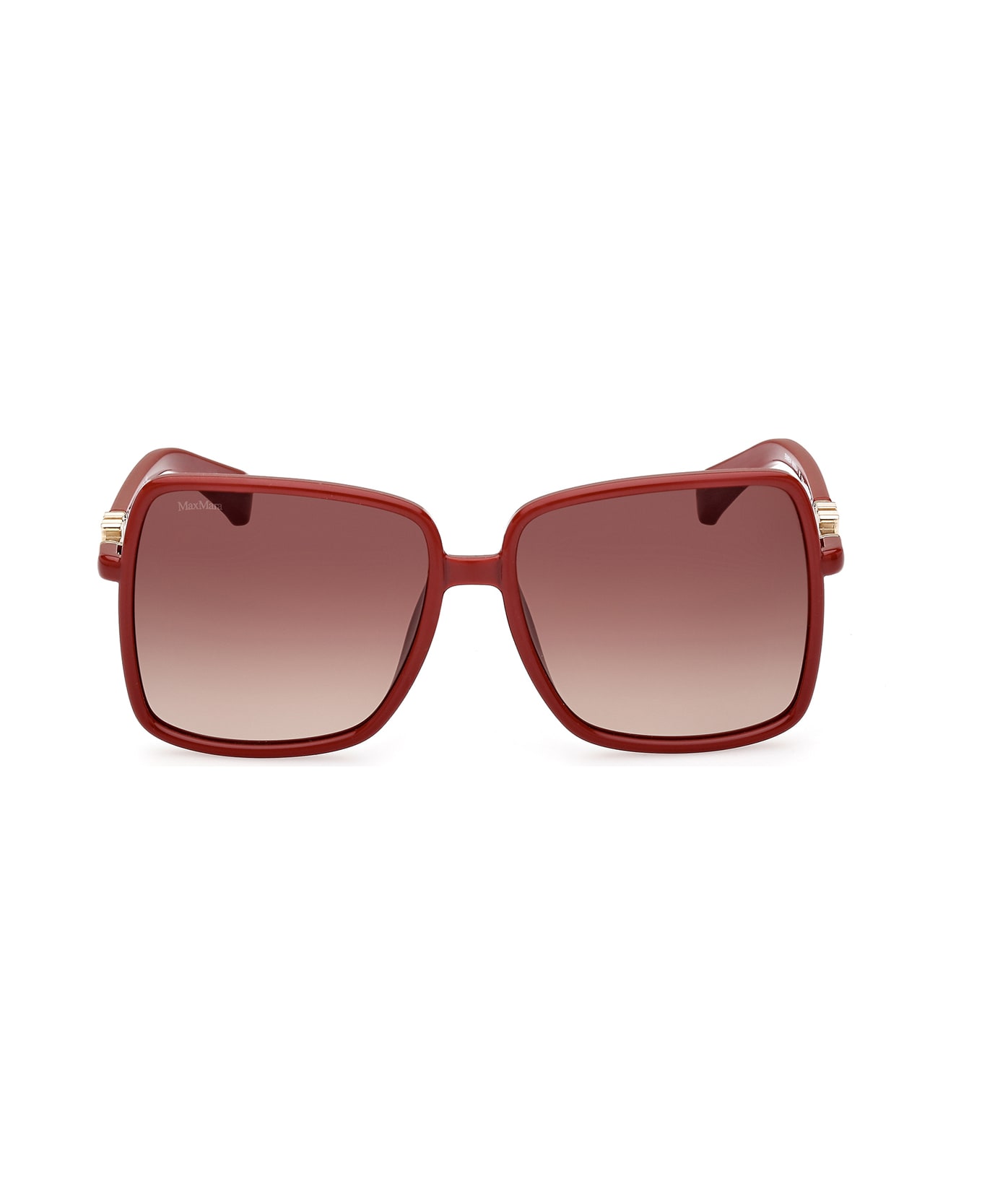 Max Mara Maxmara Mm0064 66f Sunglasses - Rosso サングラス