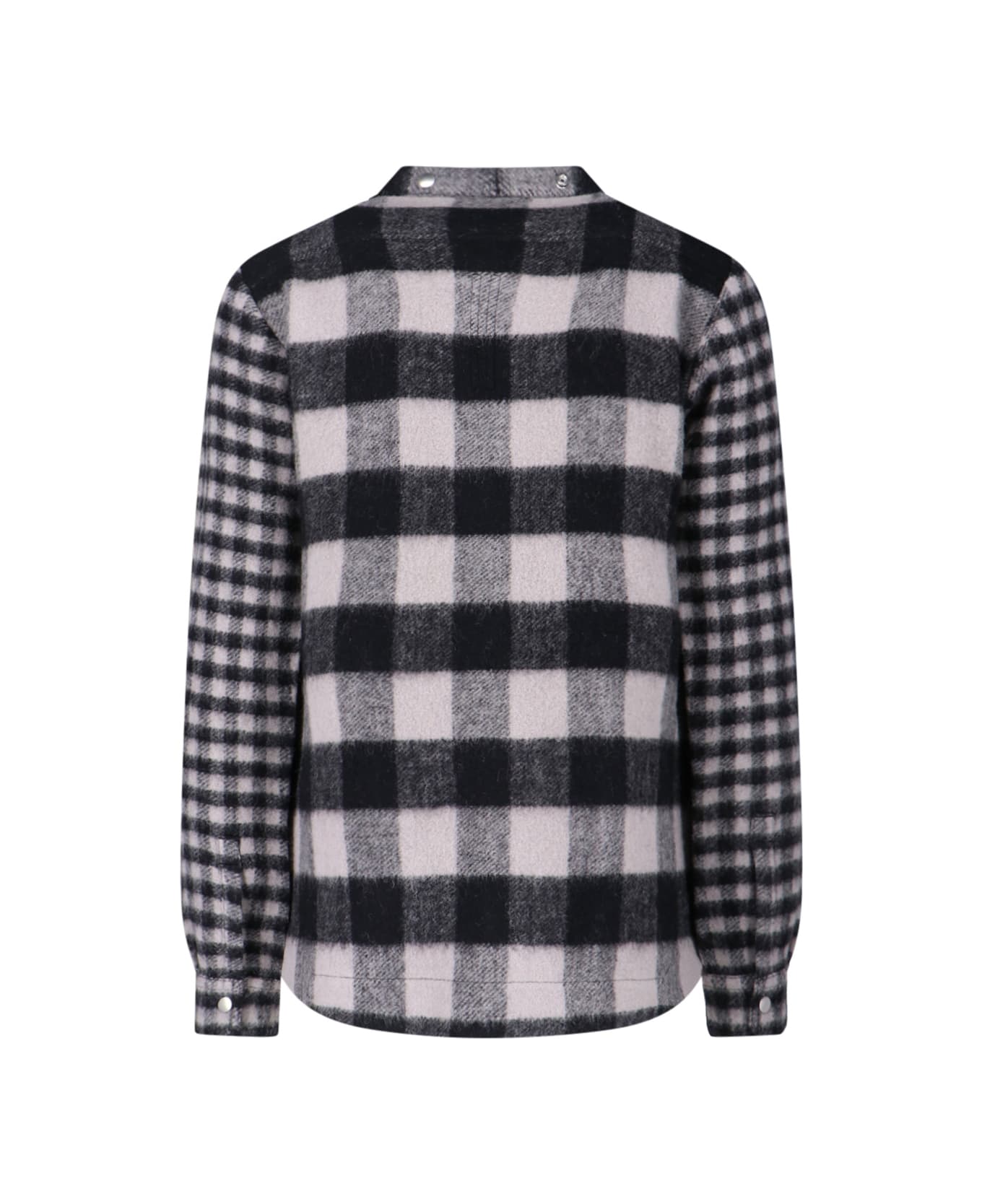 Rick Owens 
larry
 Wool Shirt - Black  