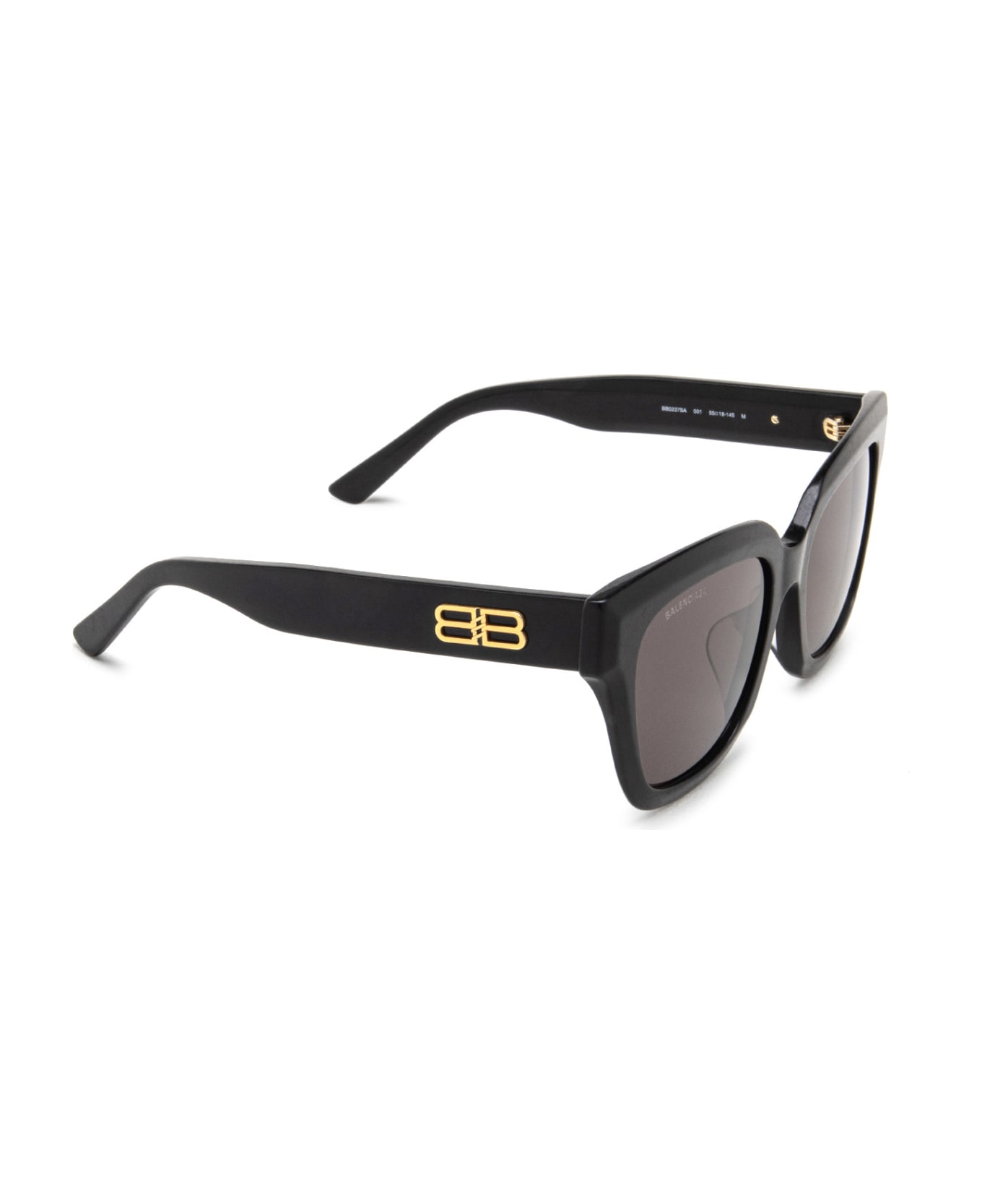 Balenciaga Eyewear Bb0237sa Black Sunglasses - Black