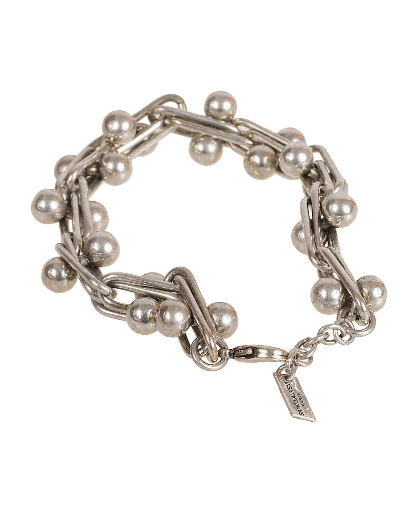 Saint Laurent Maillons Bracelet - Silver