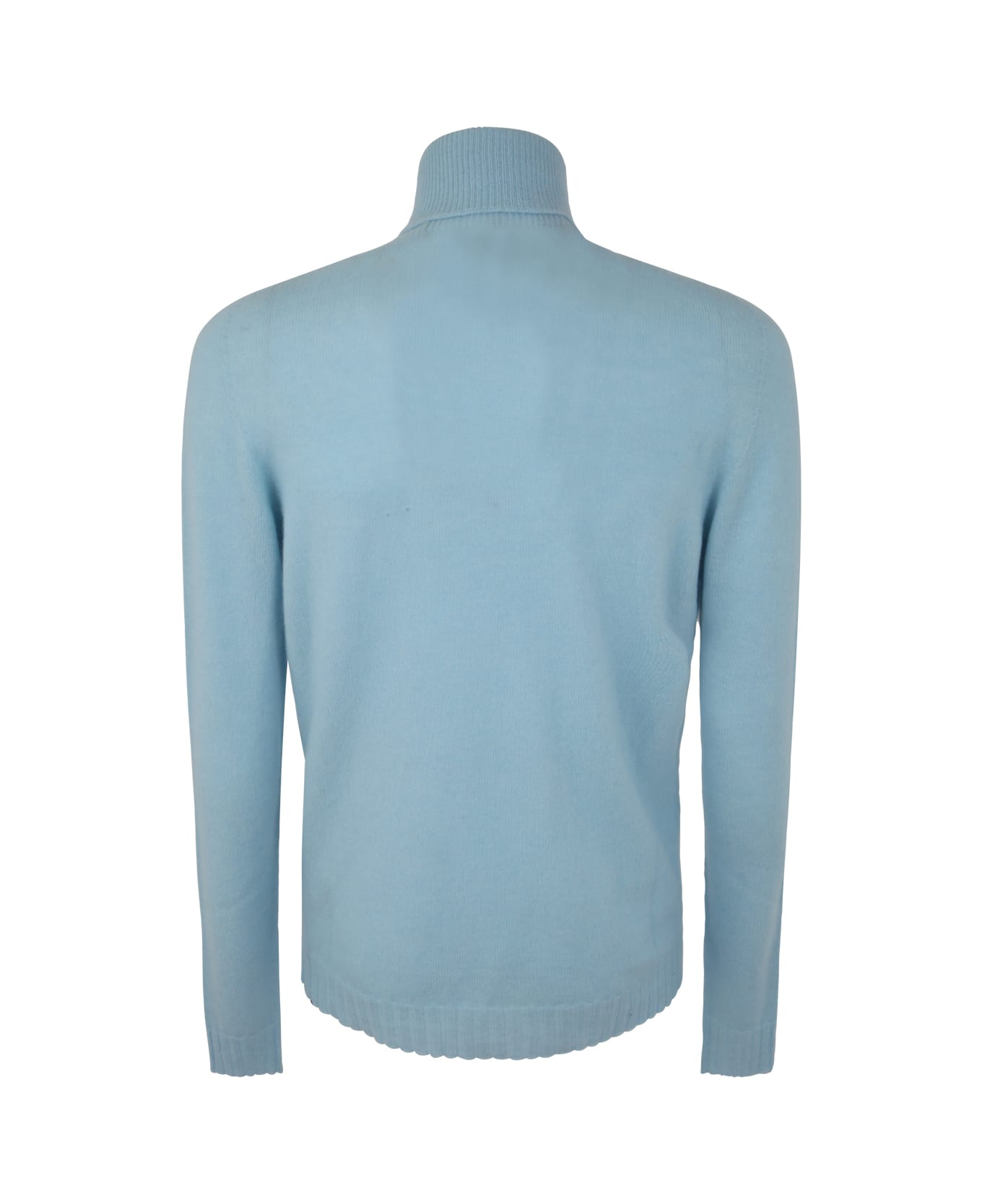 MD75 Cashmere Turtle Neck Sweater - Light Blue