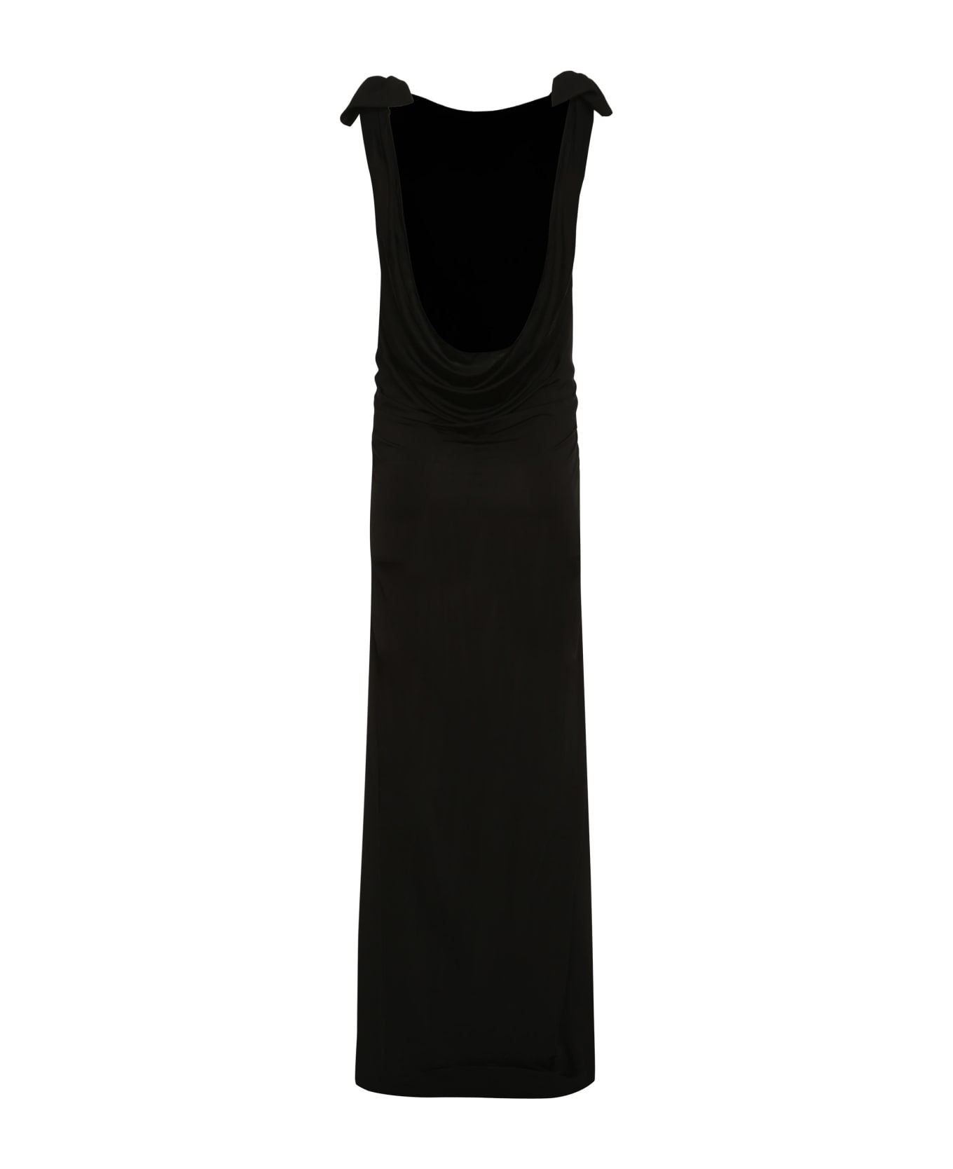 Nina Ricci Stretch Viscose Dress - black ワンピース＆ドレス