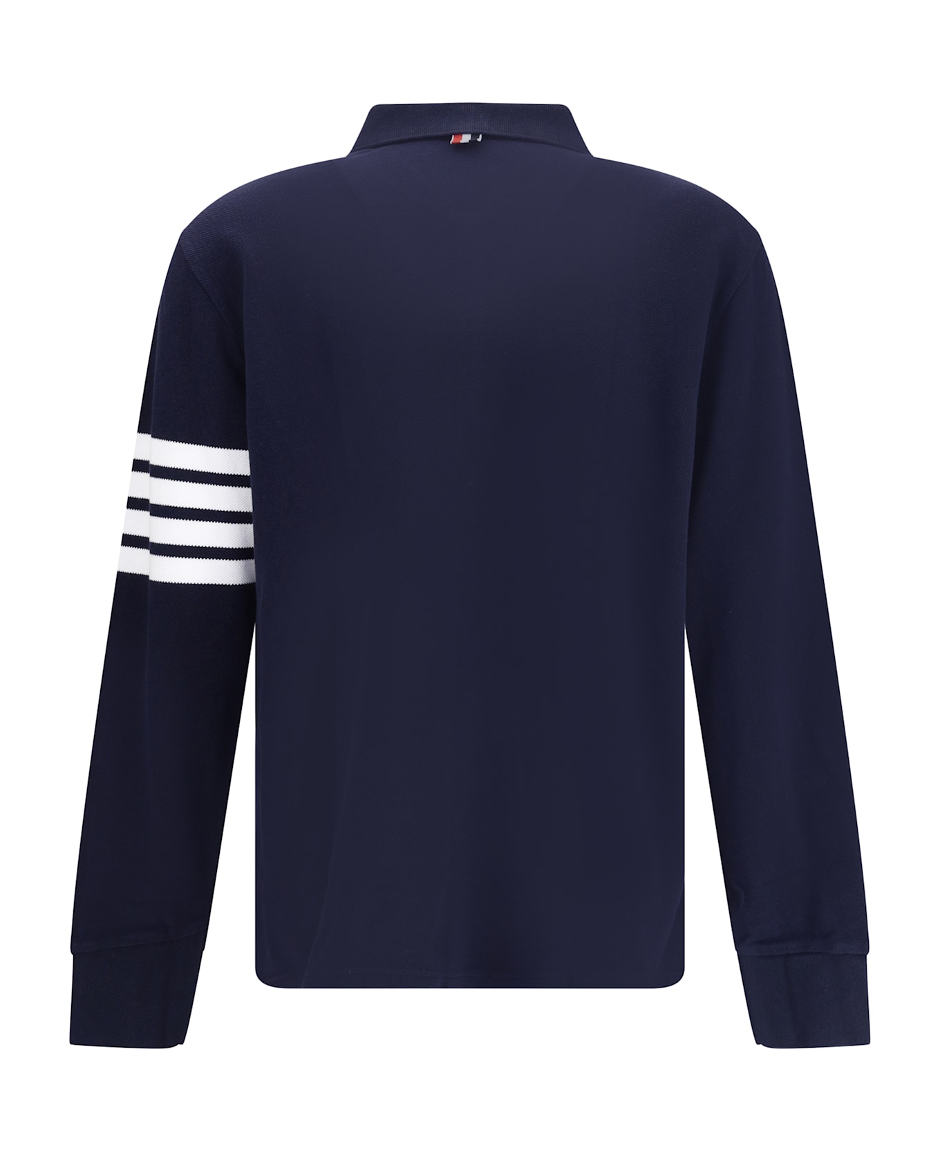 Thom Browne Long Sleeve Polo Sweater