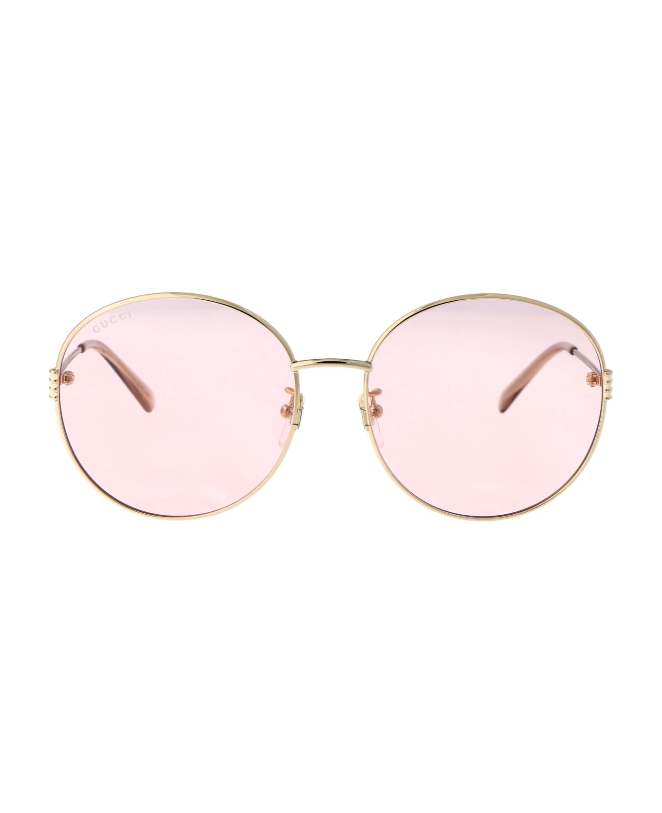 Gucci Eyewear Gg1281sk Sunglasses - 004 GOLD GOLD PINK