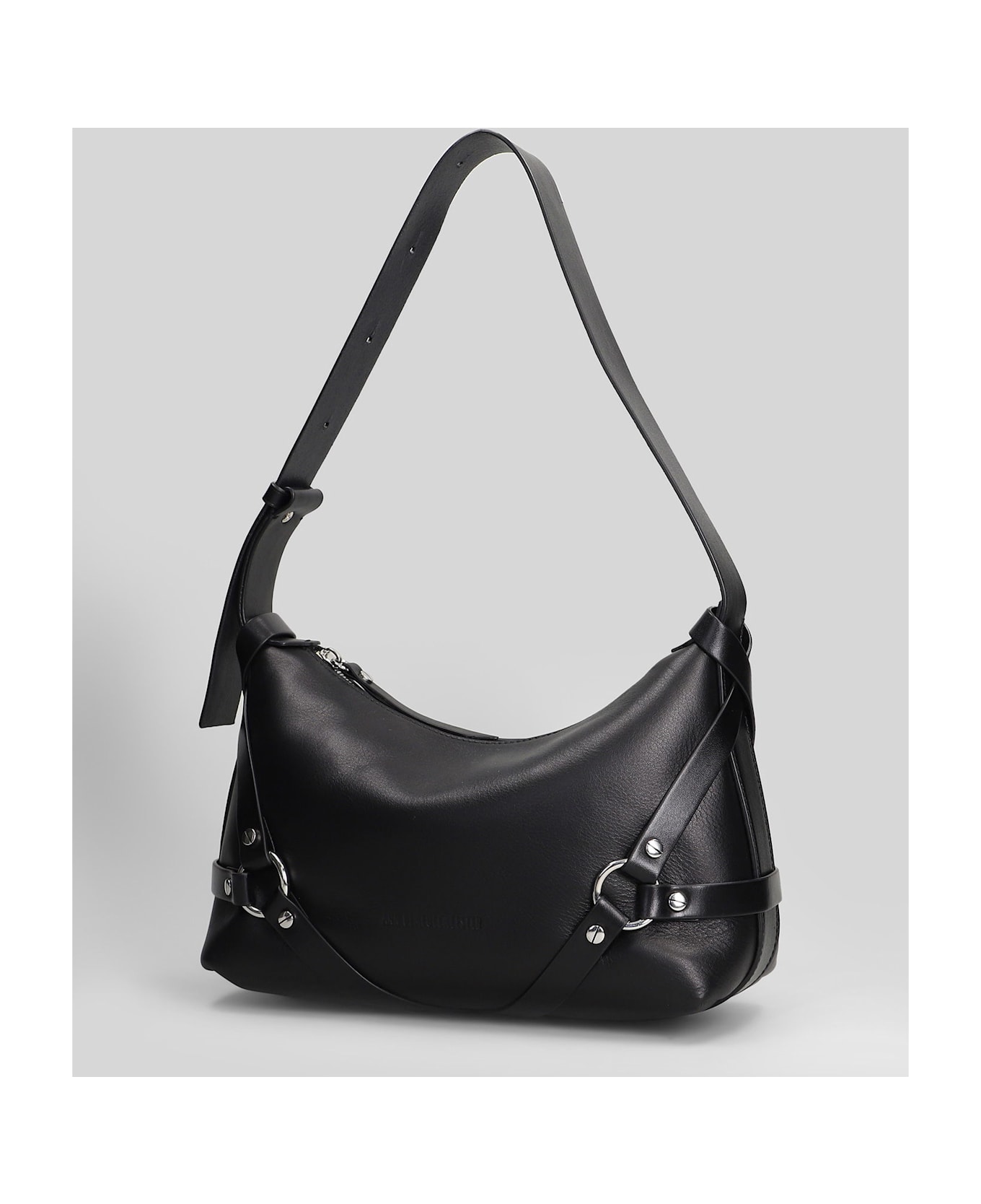 Ann Demeulemeester Tamar Shoulder Bag In Black Leather - black