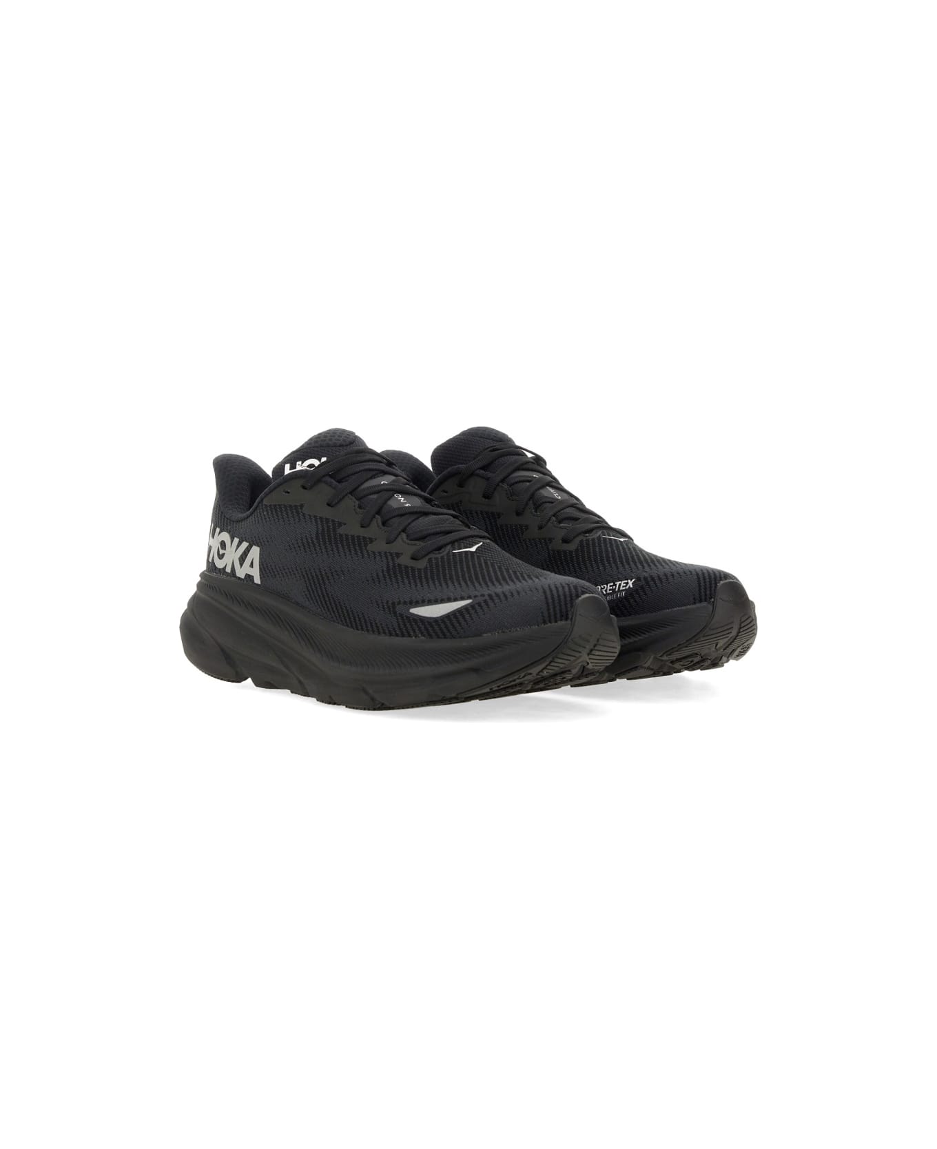 Hoka "clifton 9 Gtx" Sneaker - BLACK