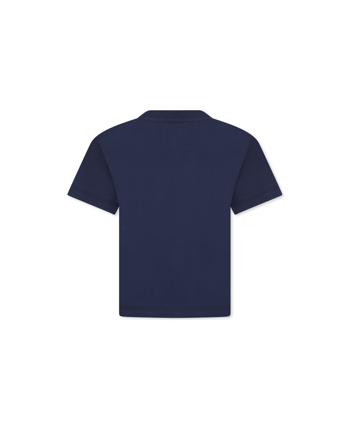 Max&Co. Blue T-shirt For Girl With Logo - Blue