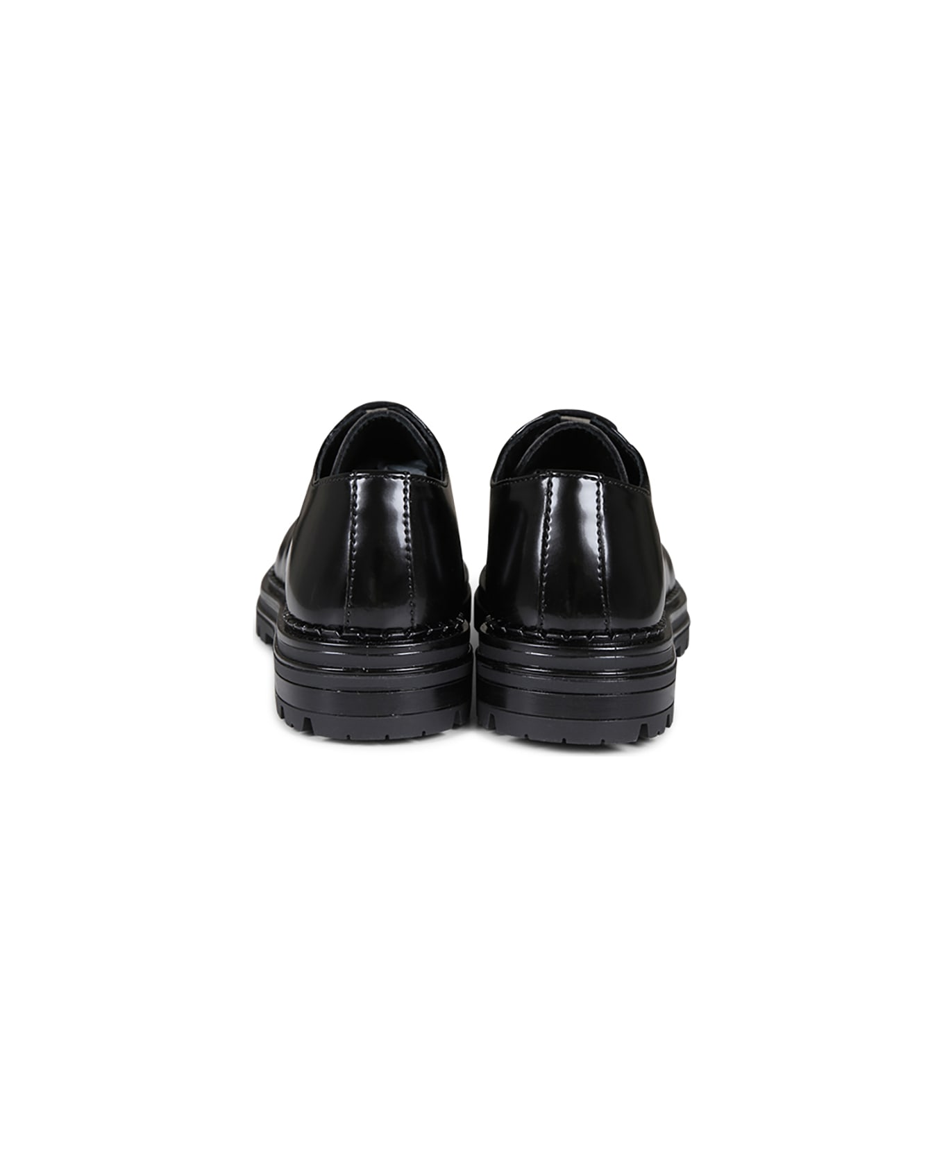 Calvin Klein Laced-up Shoes For Boy - Black