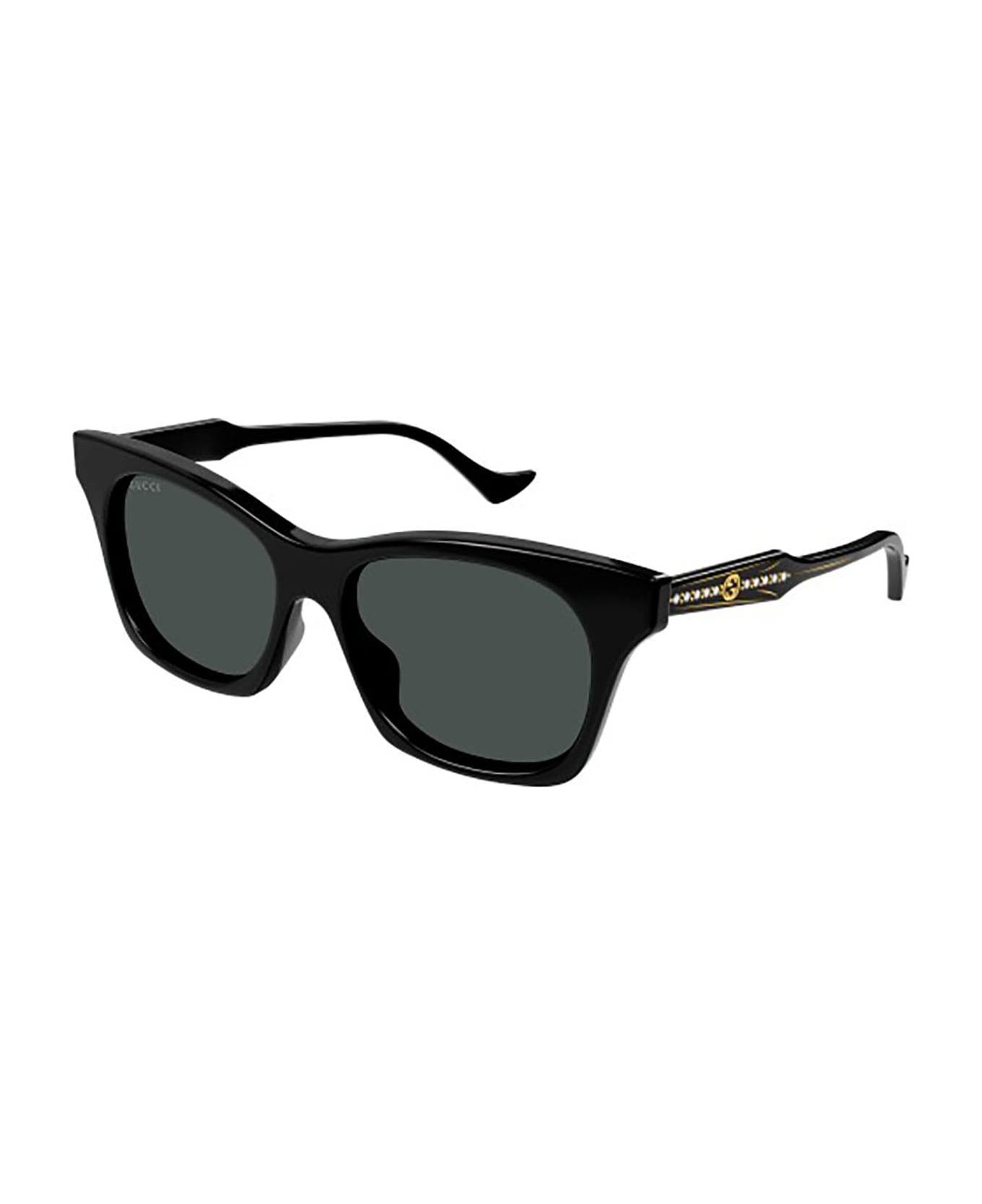 Gucci Eyewear GG1299S Sunglasses - Black Black Grey