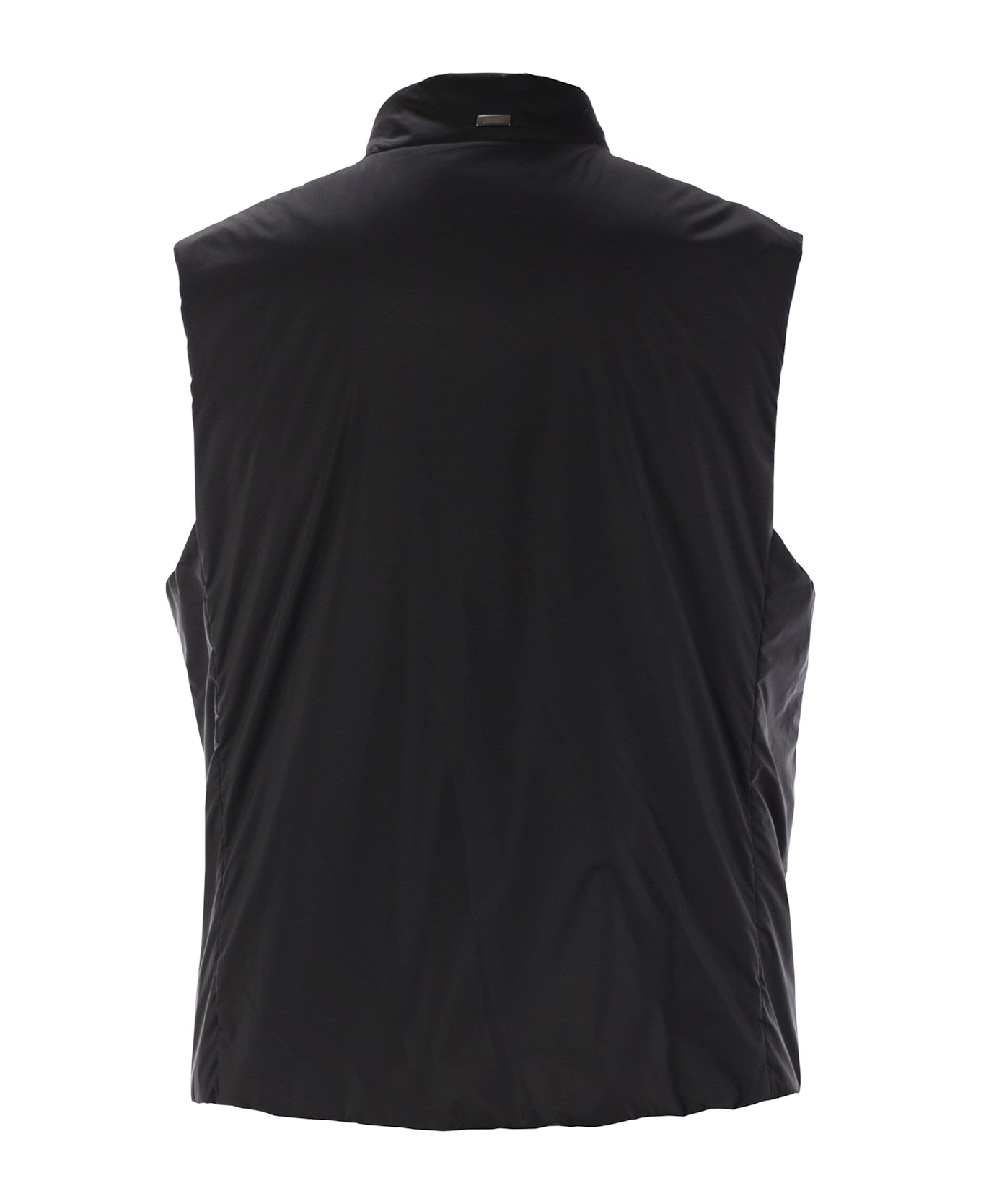 Herno Ecoage Sleeveless Waistcoat - Black