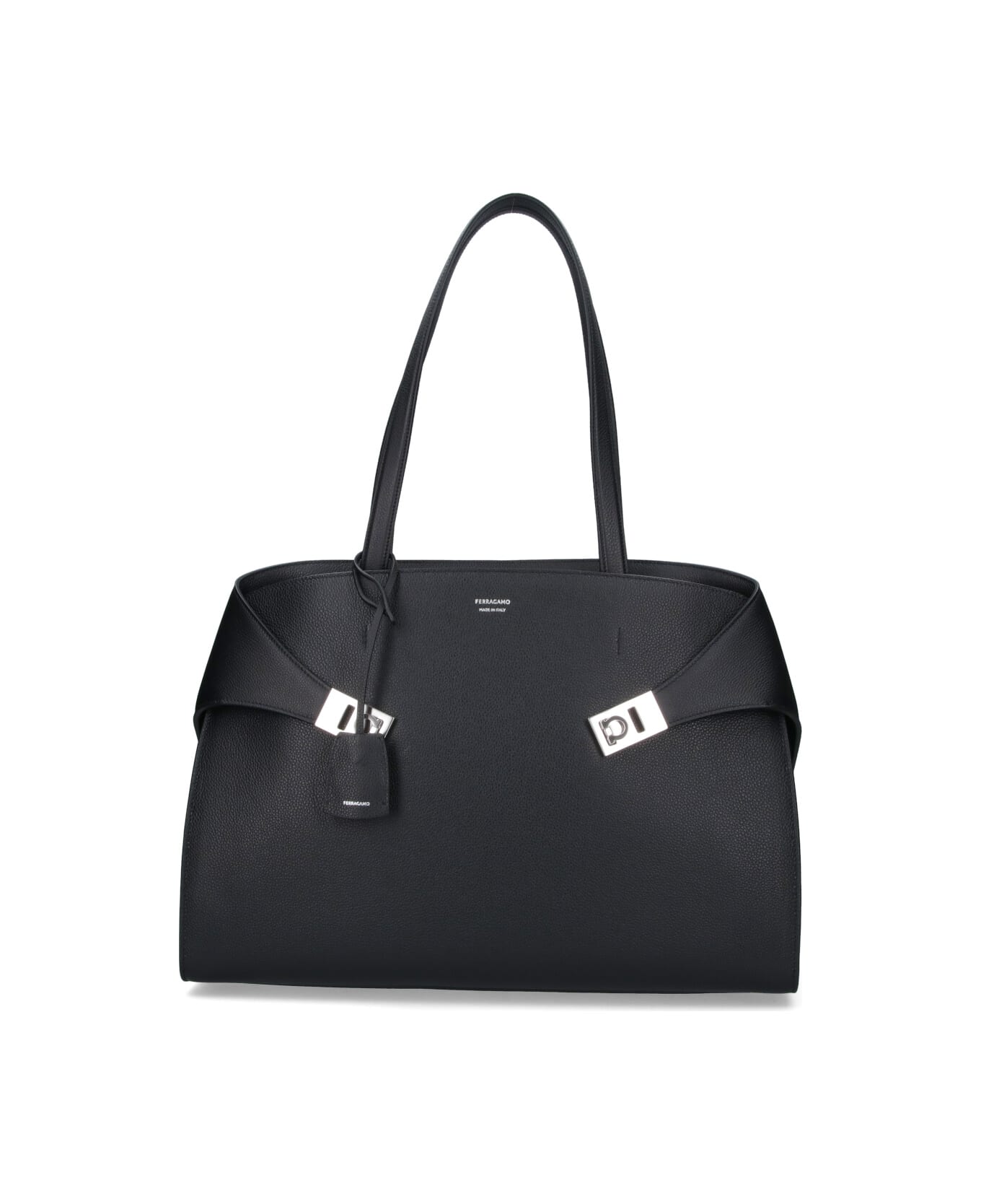Ferragamo 
hug
 Shoulder Bag - Black  