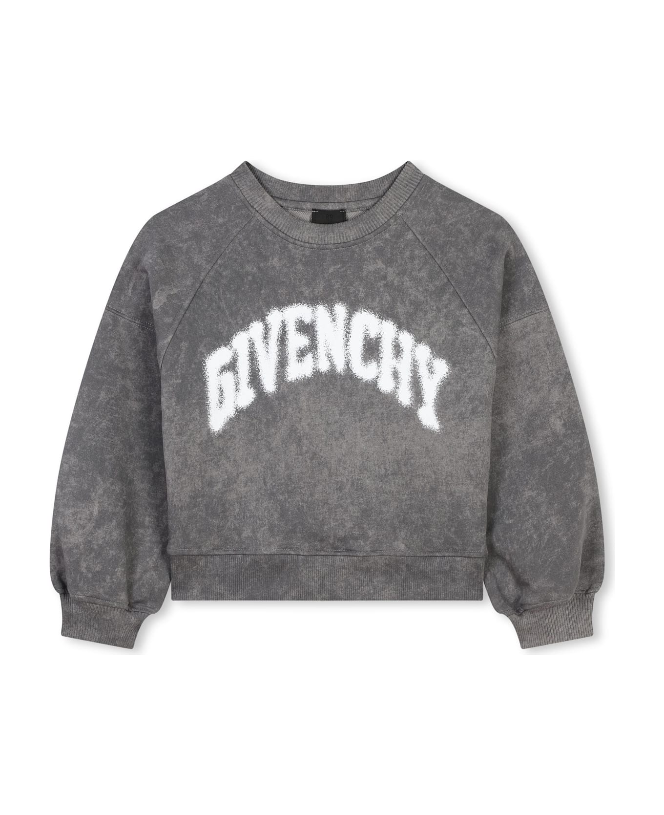 Givenchy Felpa Con Stampa - Gray