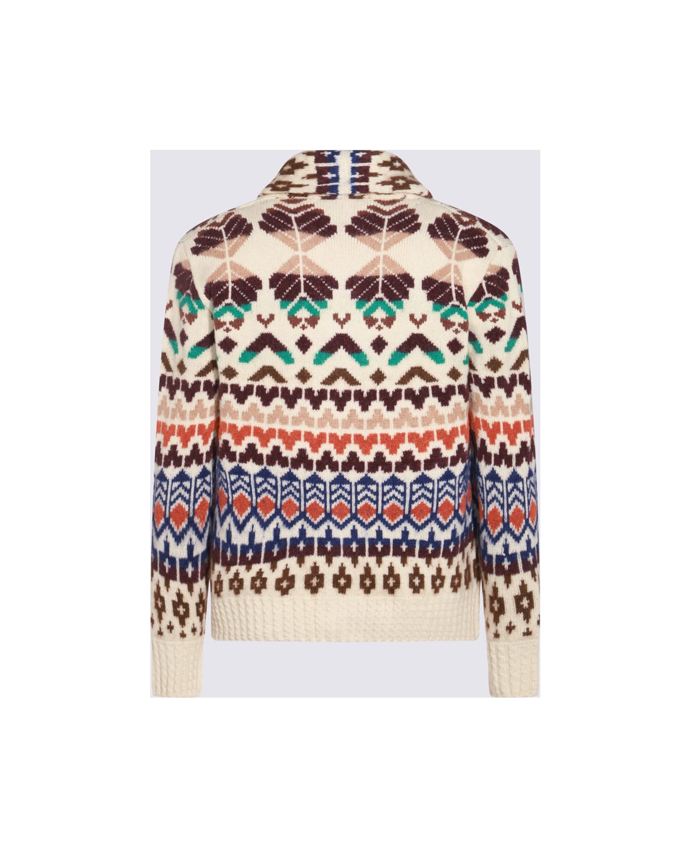 Altea Multicolour Wool Blend Cardigan