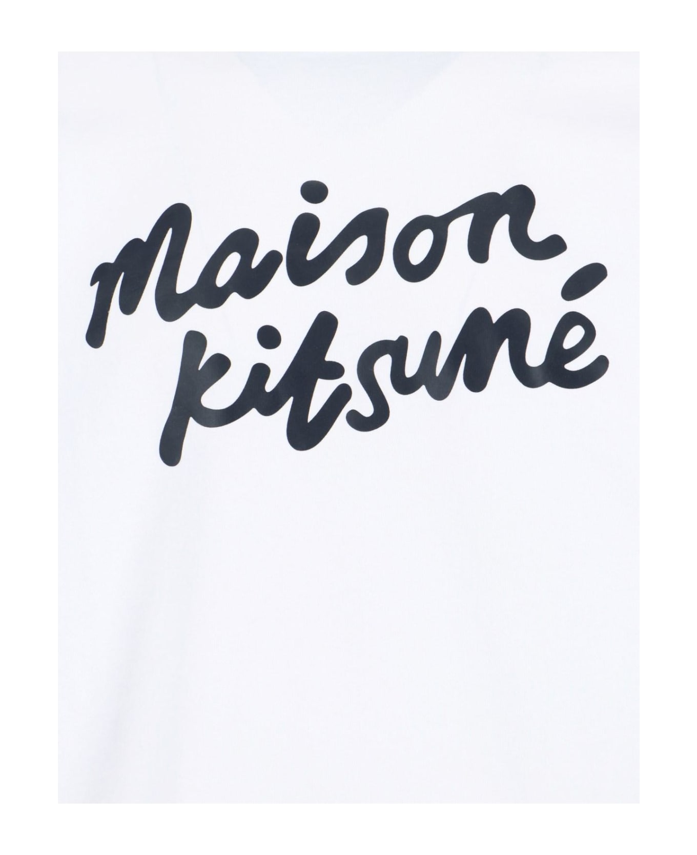Maison Kitsuné Logo T-shirt - White