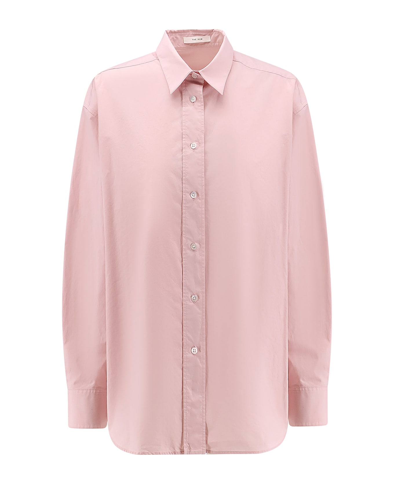 The Row Millerina Cotton Shirt - Pink