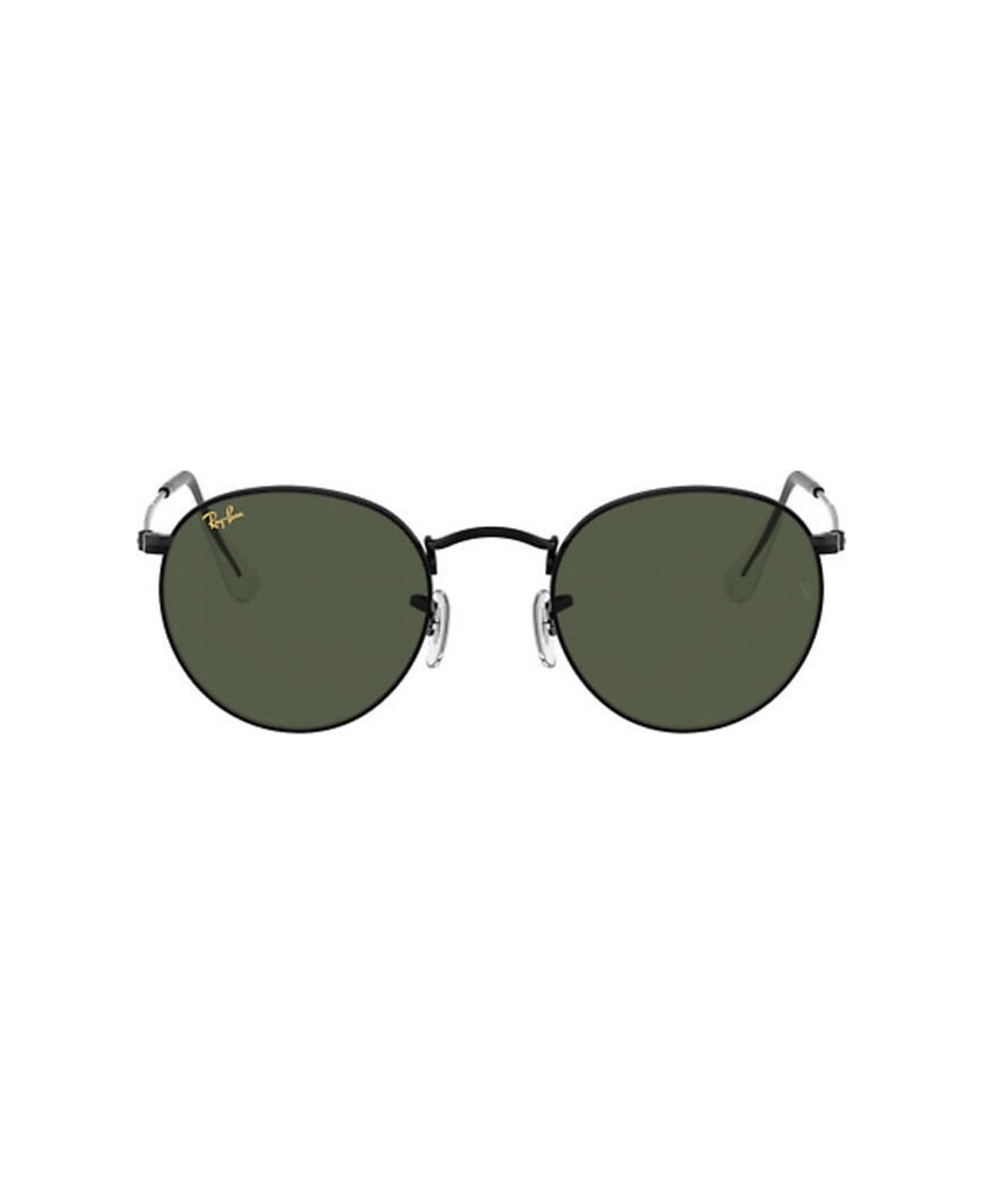 Ray-Ban Rb3447 - Round Metal Sunglasses - Nero サングラス