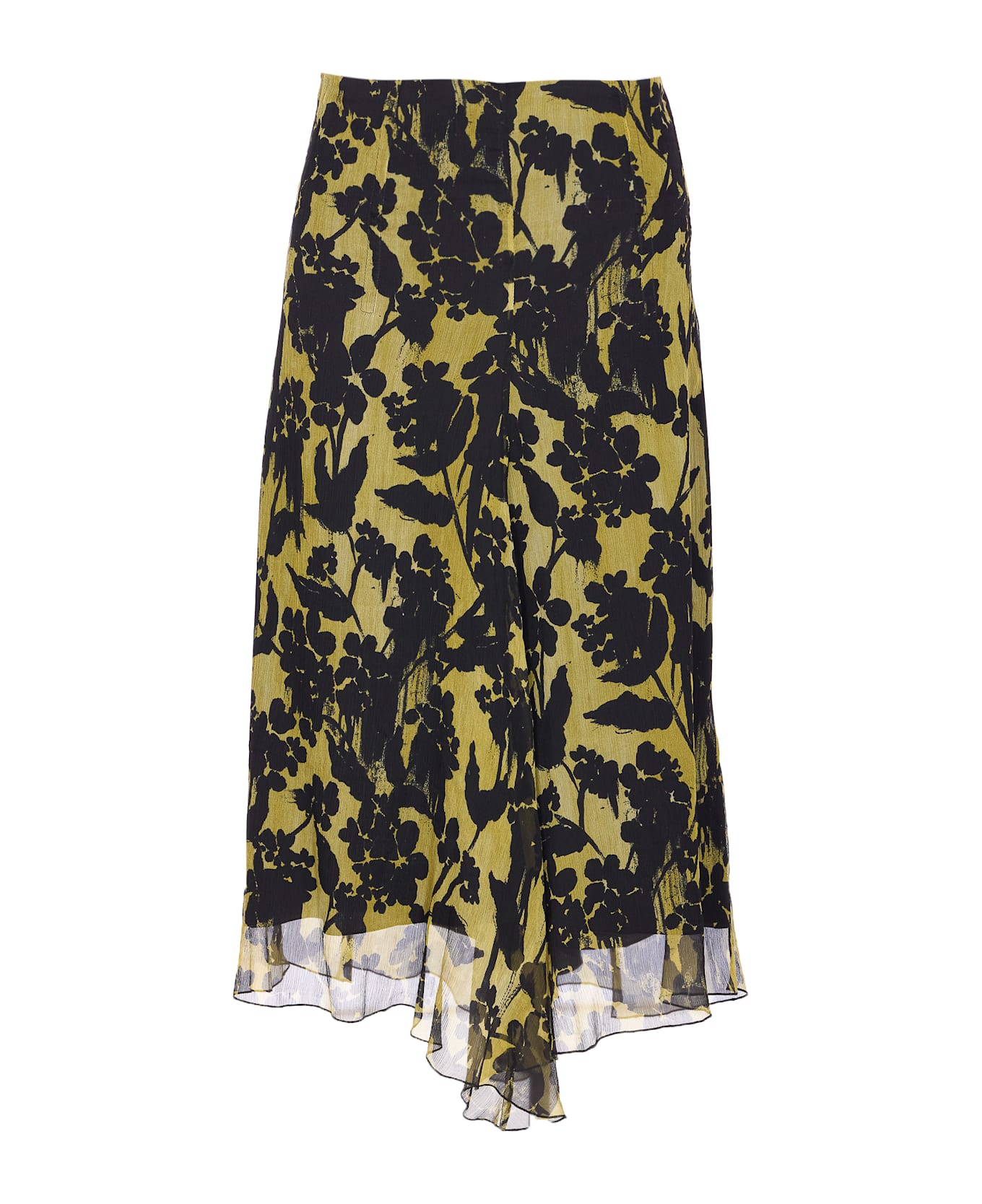 Victoria Beckham Corset Detail Skirt - Green